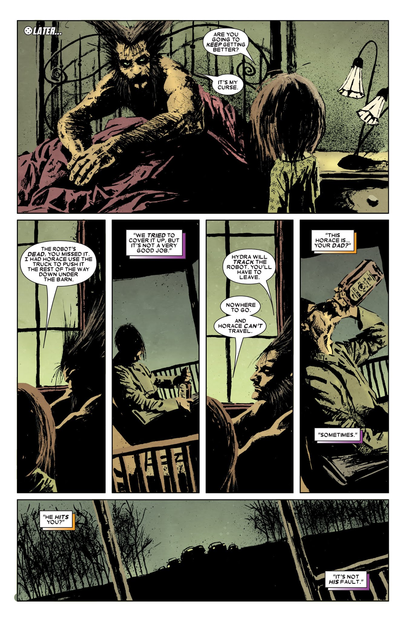 Read online Wolverine: Blood & Sorrow comic -  Issue # TPB - 70