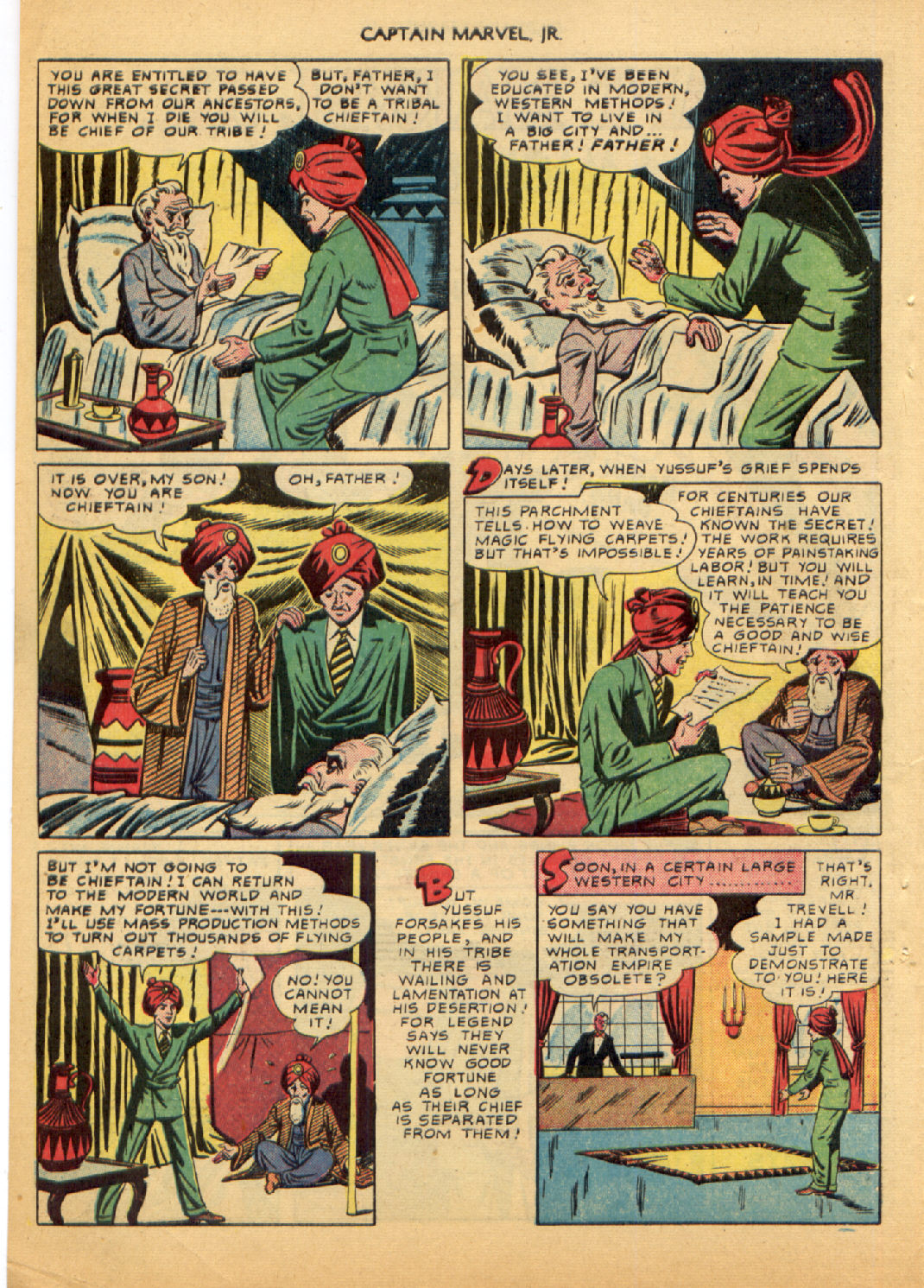 Read online Captain Marvel, Jr. comic -  Issue #92 - 20