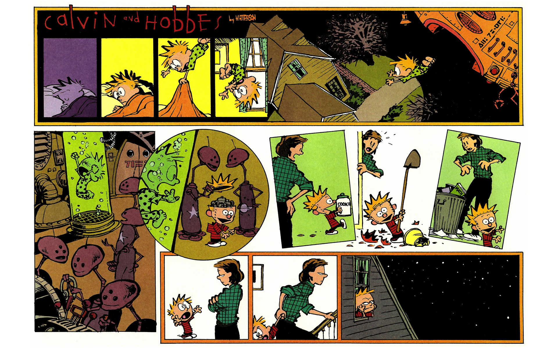 Read online Calvin and Hobbes comic -  Issue #9 - 21