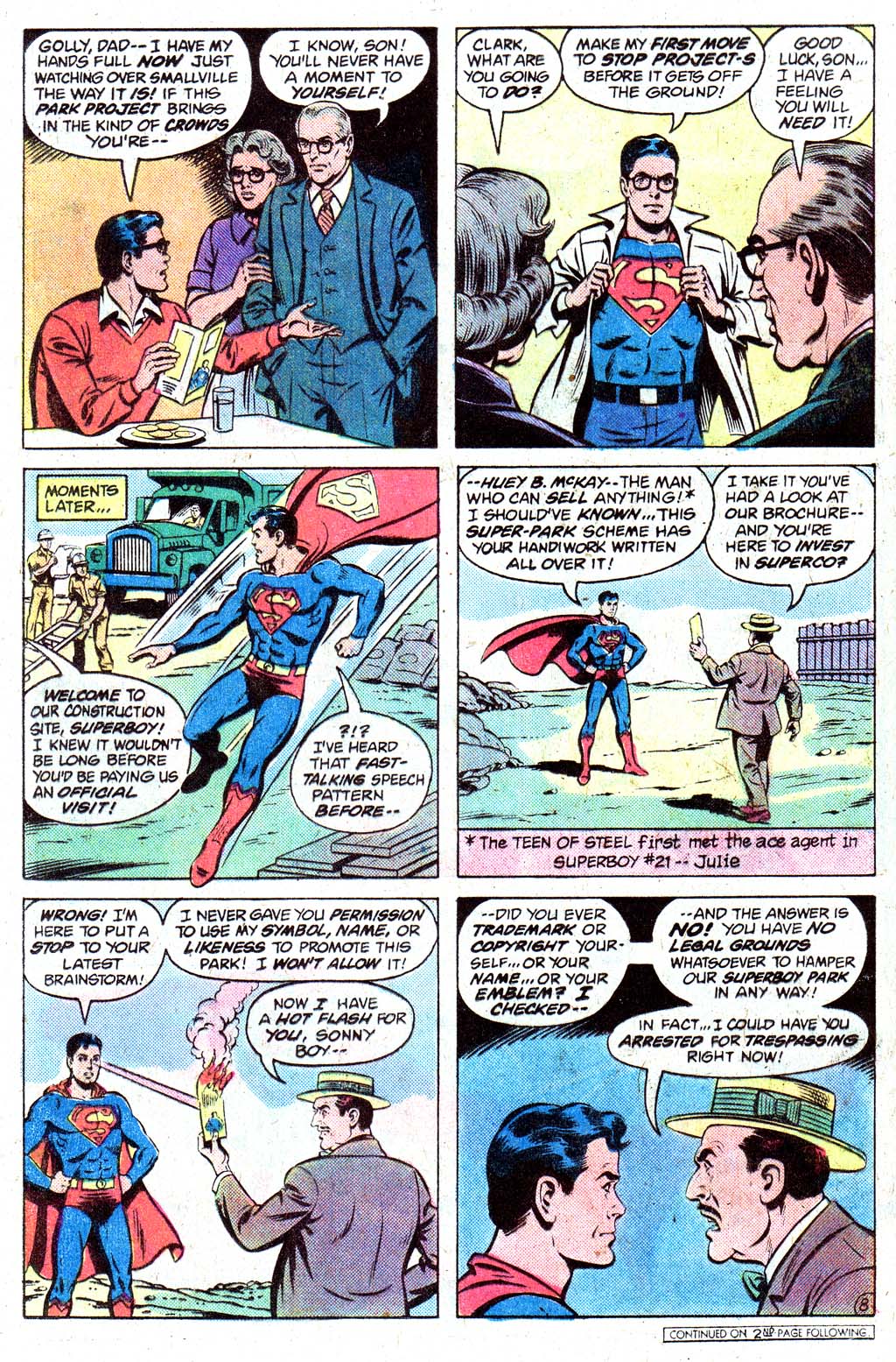 Read online The New Adventures of Superboy comic -  Issue #29 - 12