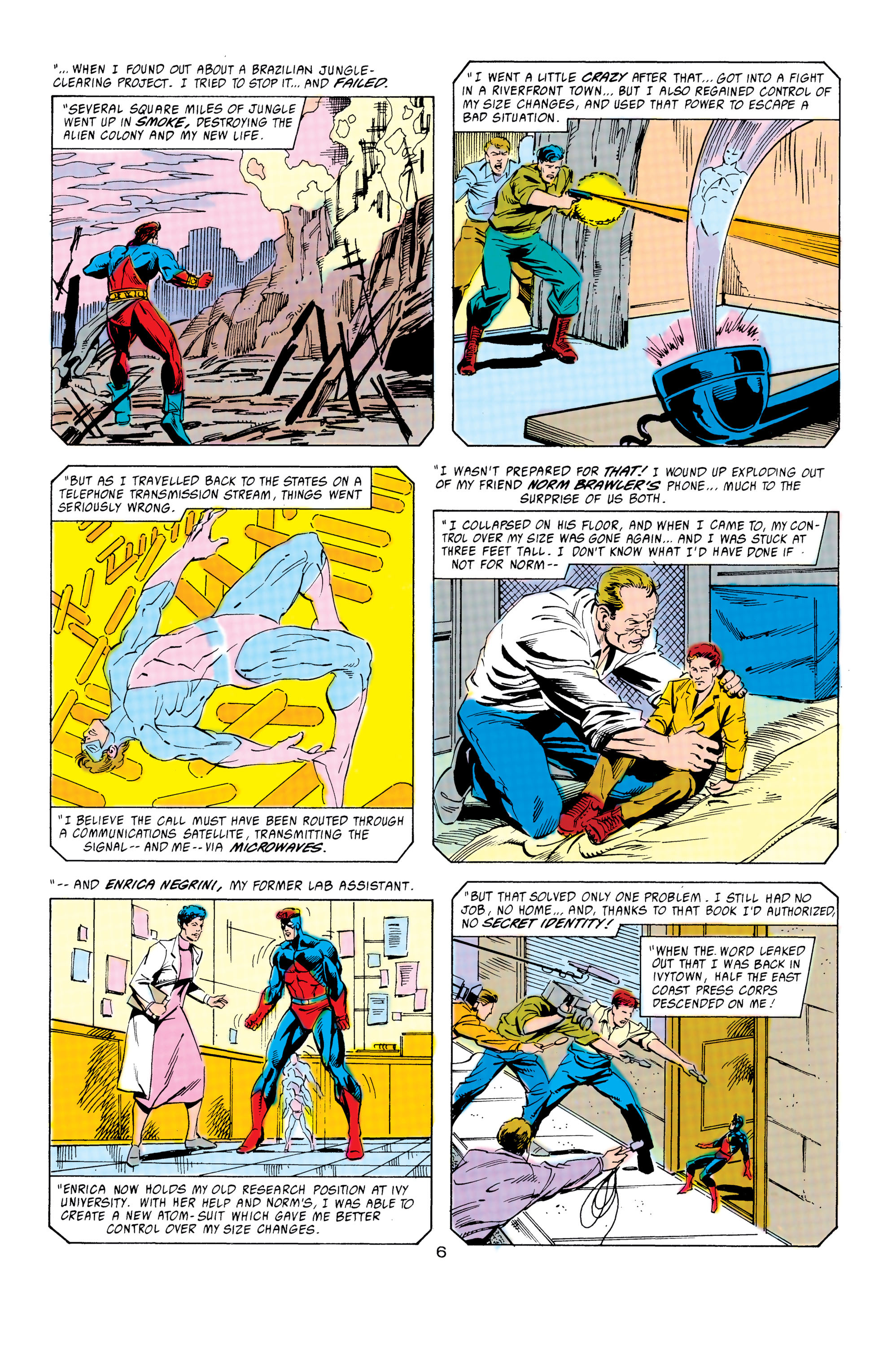 Read online Power of the Atom comic -  Issue #4 - 7