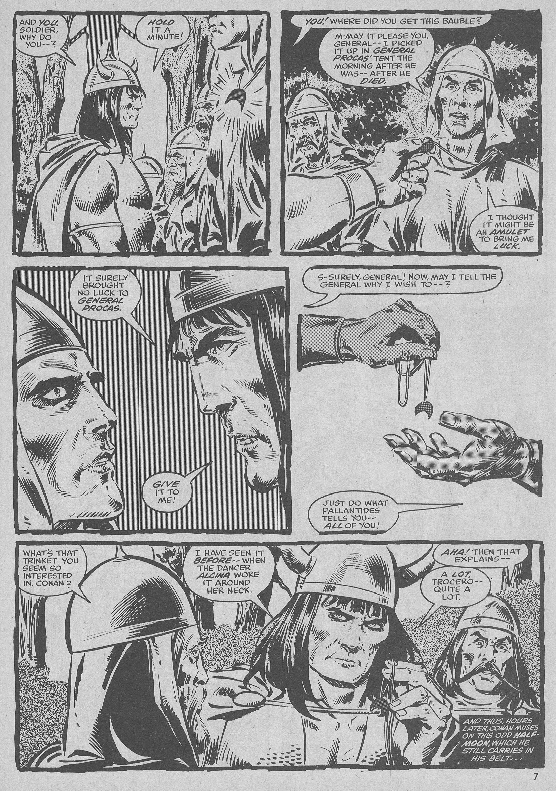 Read online The Savage Sword Of Conan comic -  Issue #51 - 7