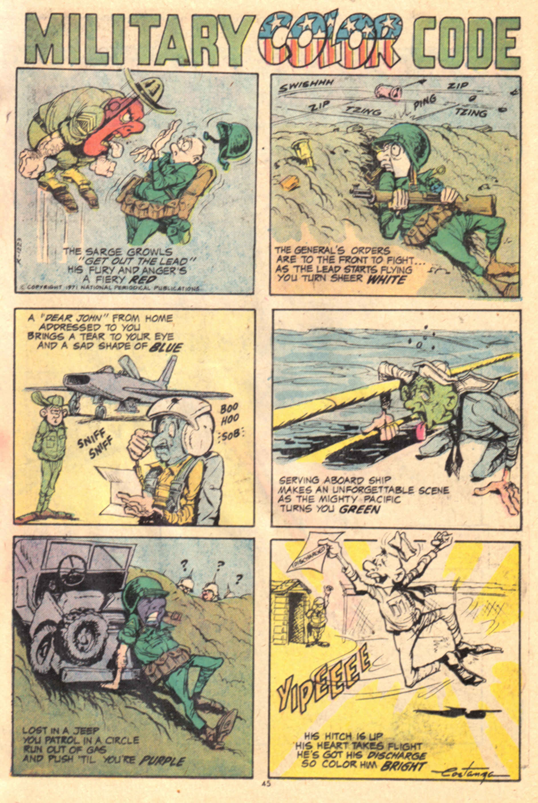 Read online Our Army at War (1952) comic -  Issue #269 - 45