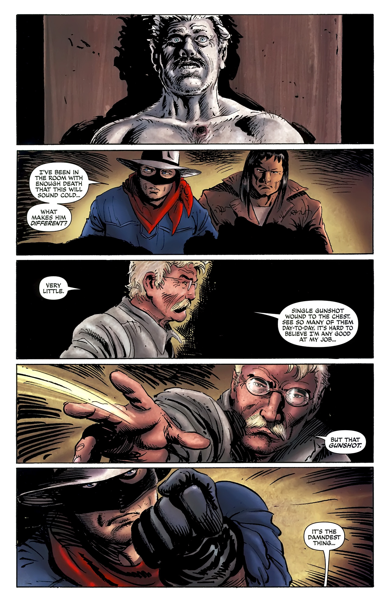 Read online The Lone Ranger (2006) comic -  Issue #18 - 23