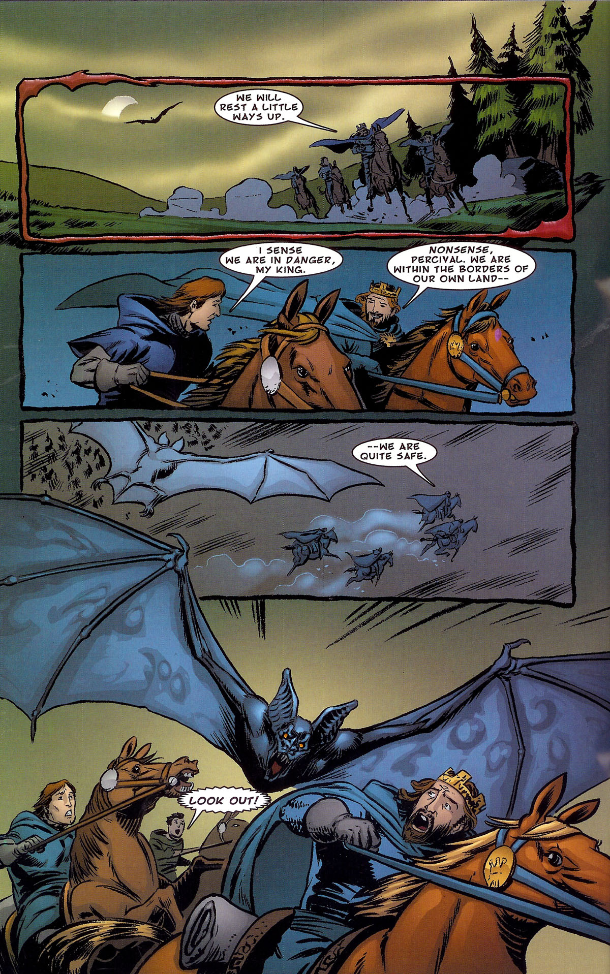 Read online Dracula vs King Arthur comic -  Issue #2 - 24