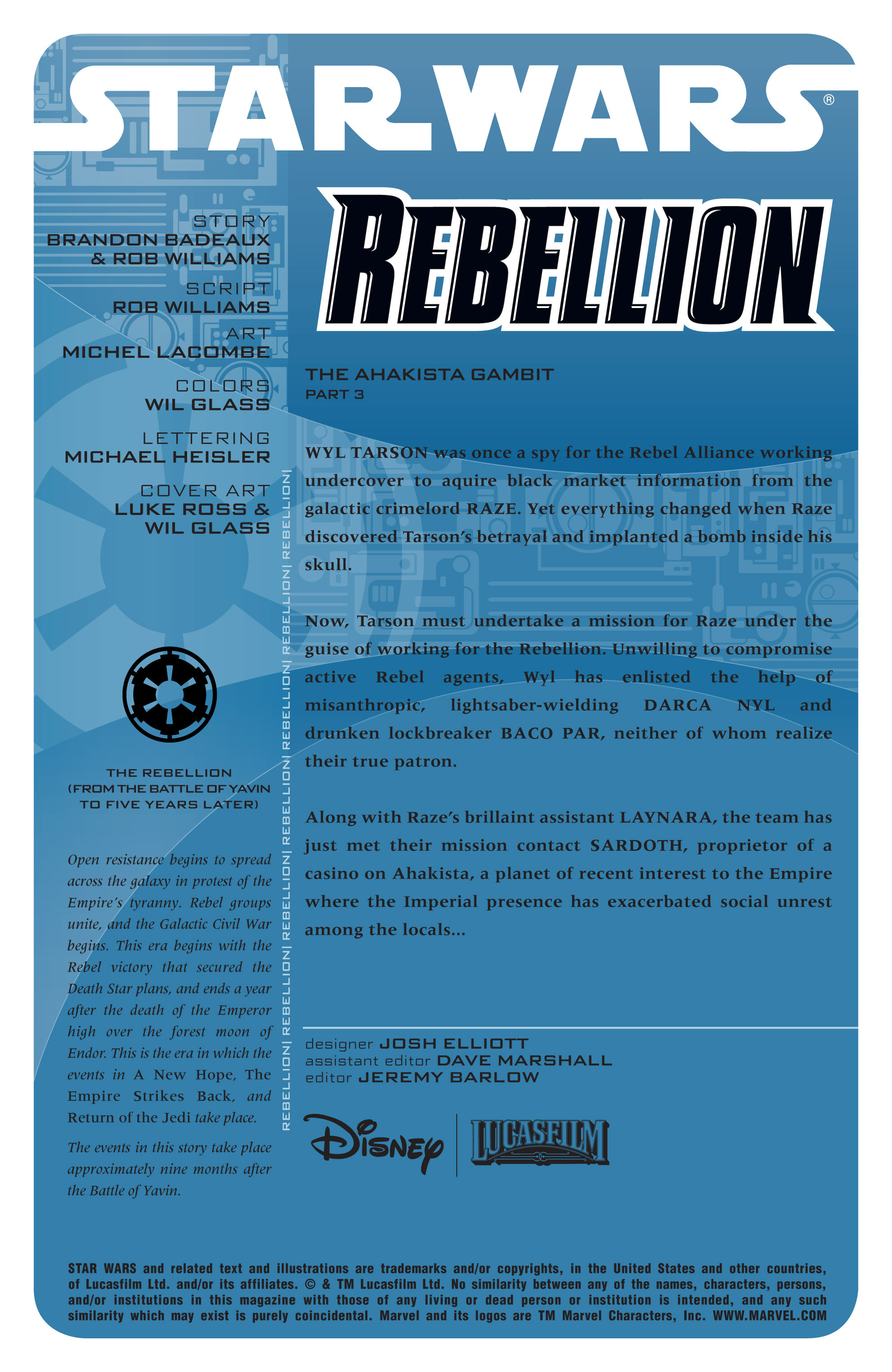 Read online Star Wars: Rebellion comic -  Issue #8 - 2