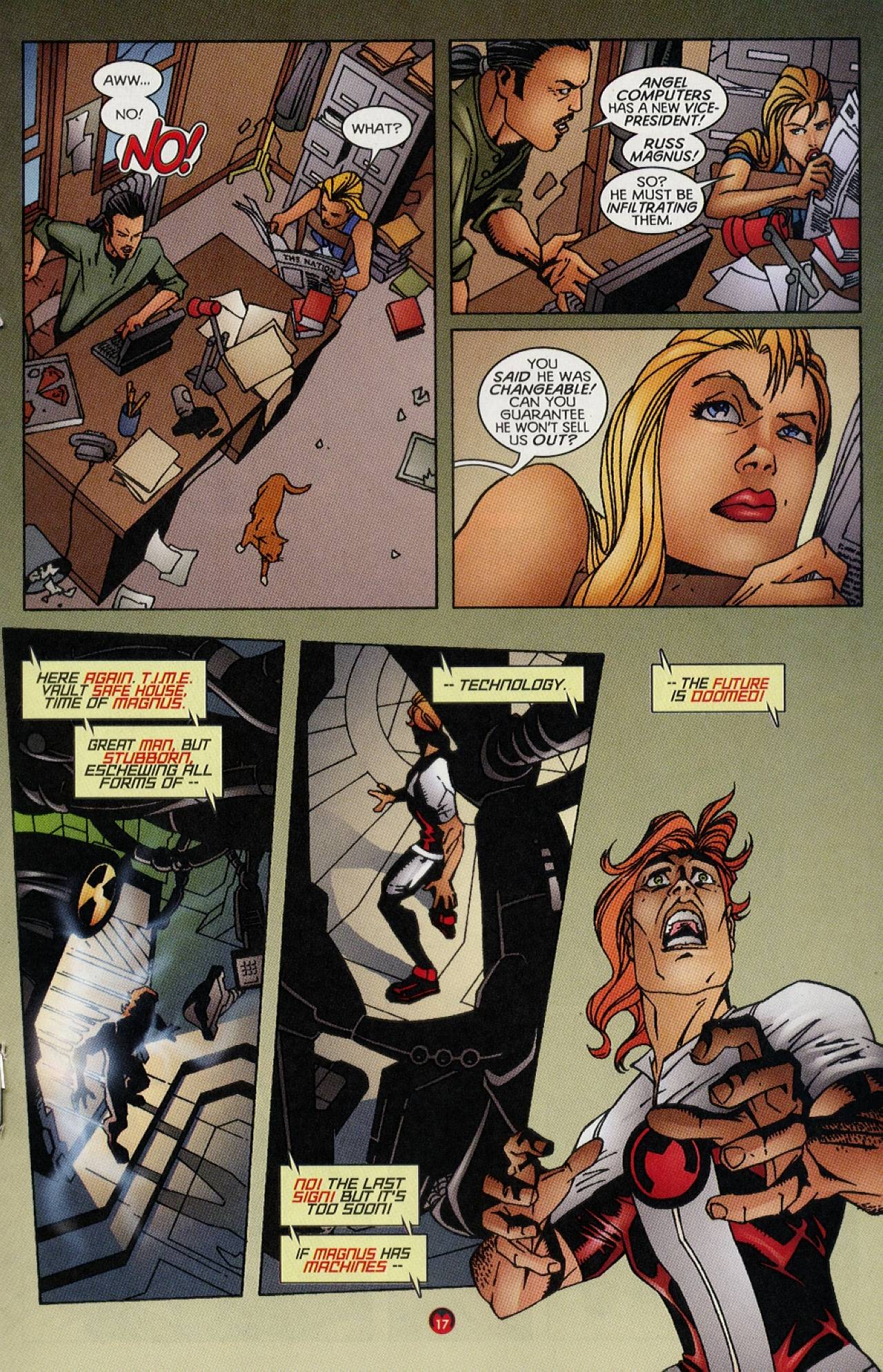 Read online Magnus Robot Fighter (1997) comic -  Issue #11 - 14