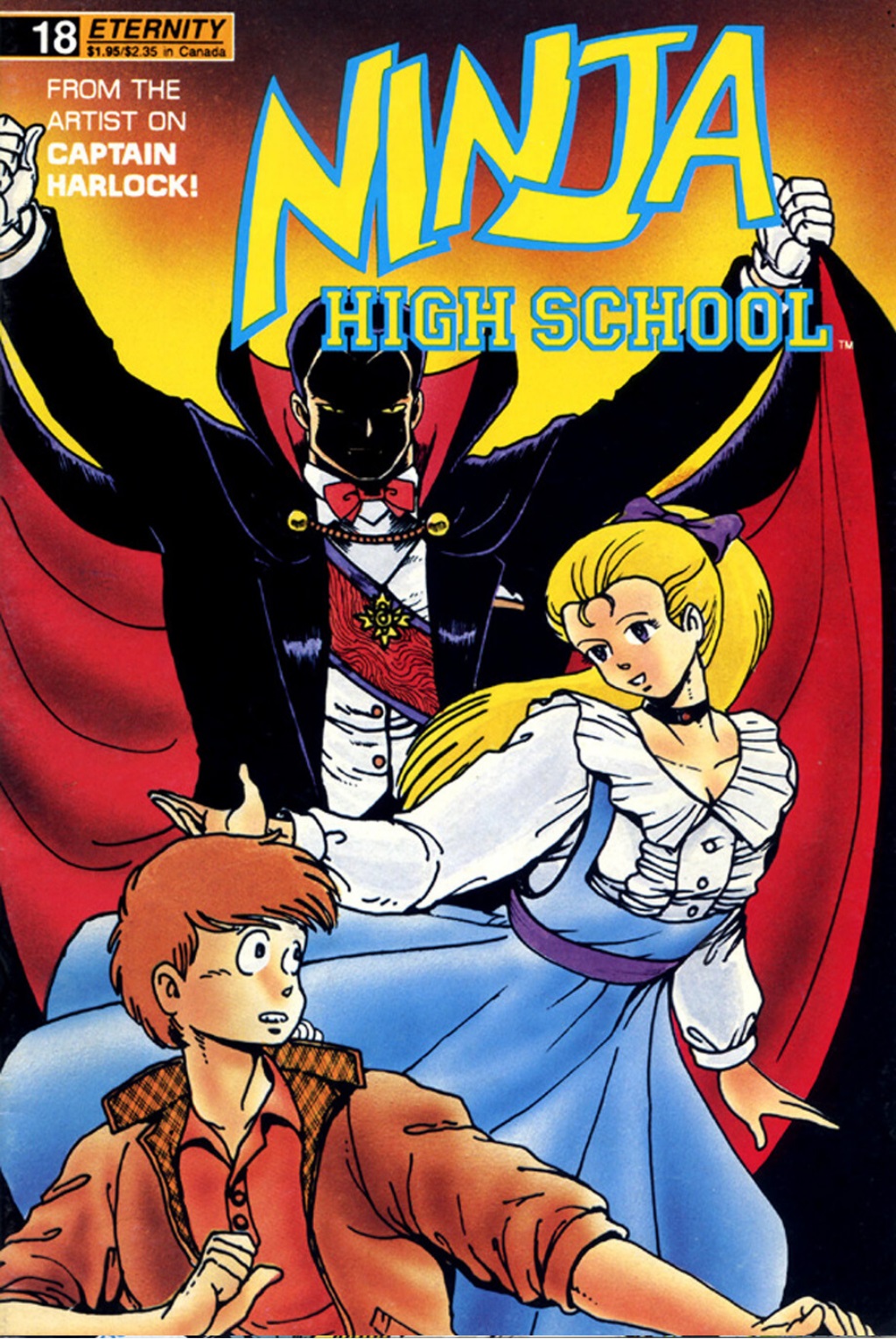 Read online Ninja High School (1986) comic -  Issue #18 - 2