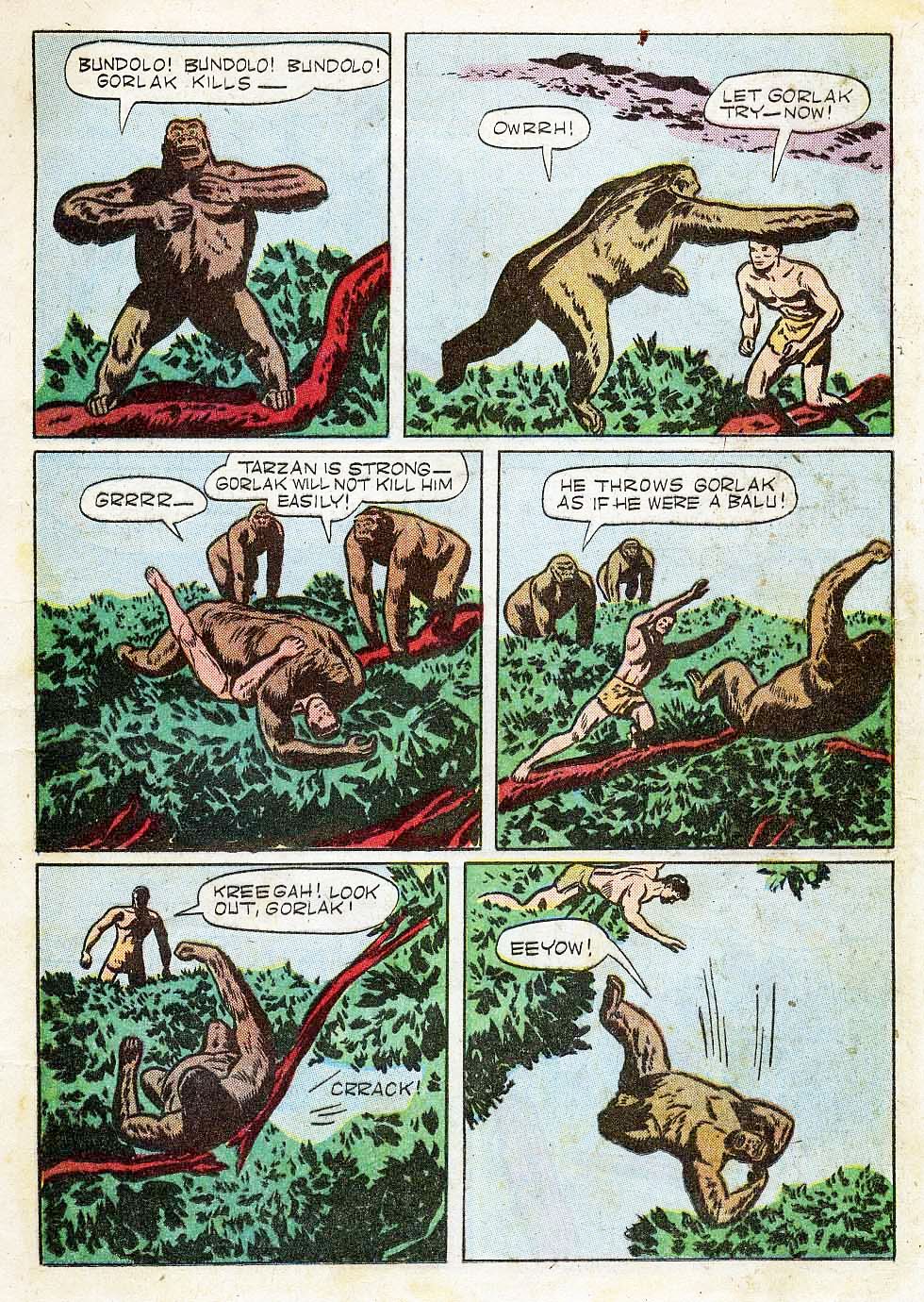Read online Tarzan (1948) comic -  Issue #20 - 9