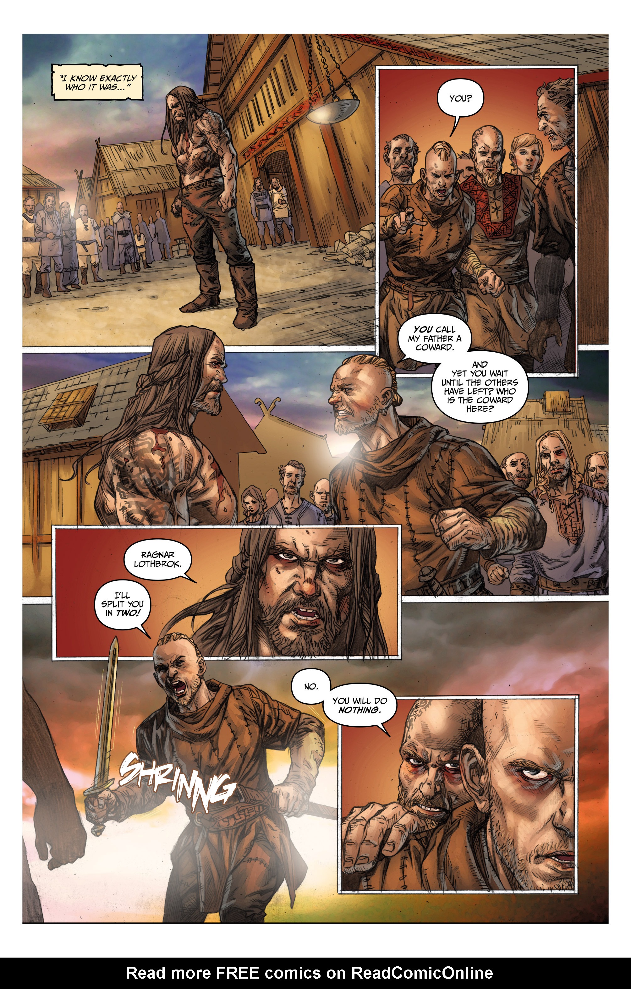 Read online Vikings: Uprising comic -  Issue #4 - 6