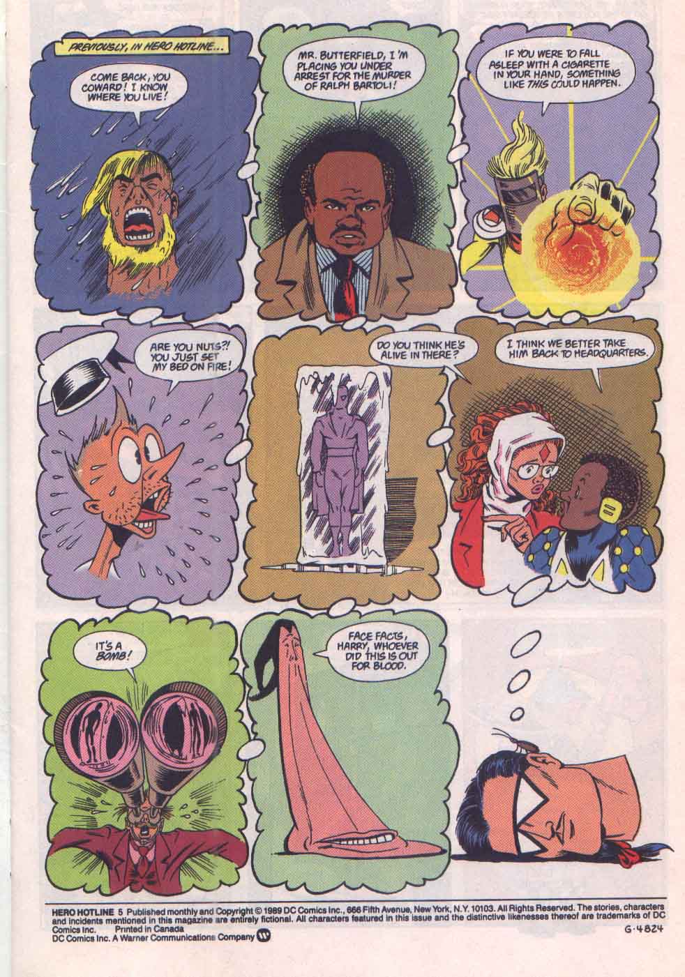 Read online Hero Hotline comic -  Issue #5 - 2