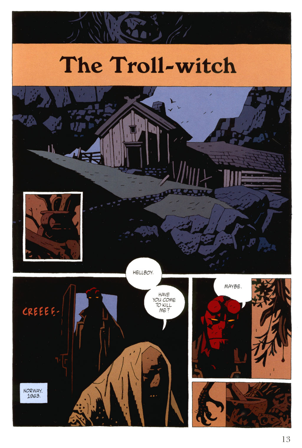 Read online The Dark Horse Book of Witchcraft comic -  Issue # TPB - 15