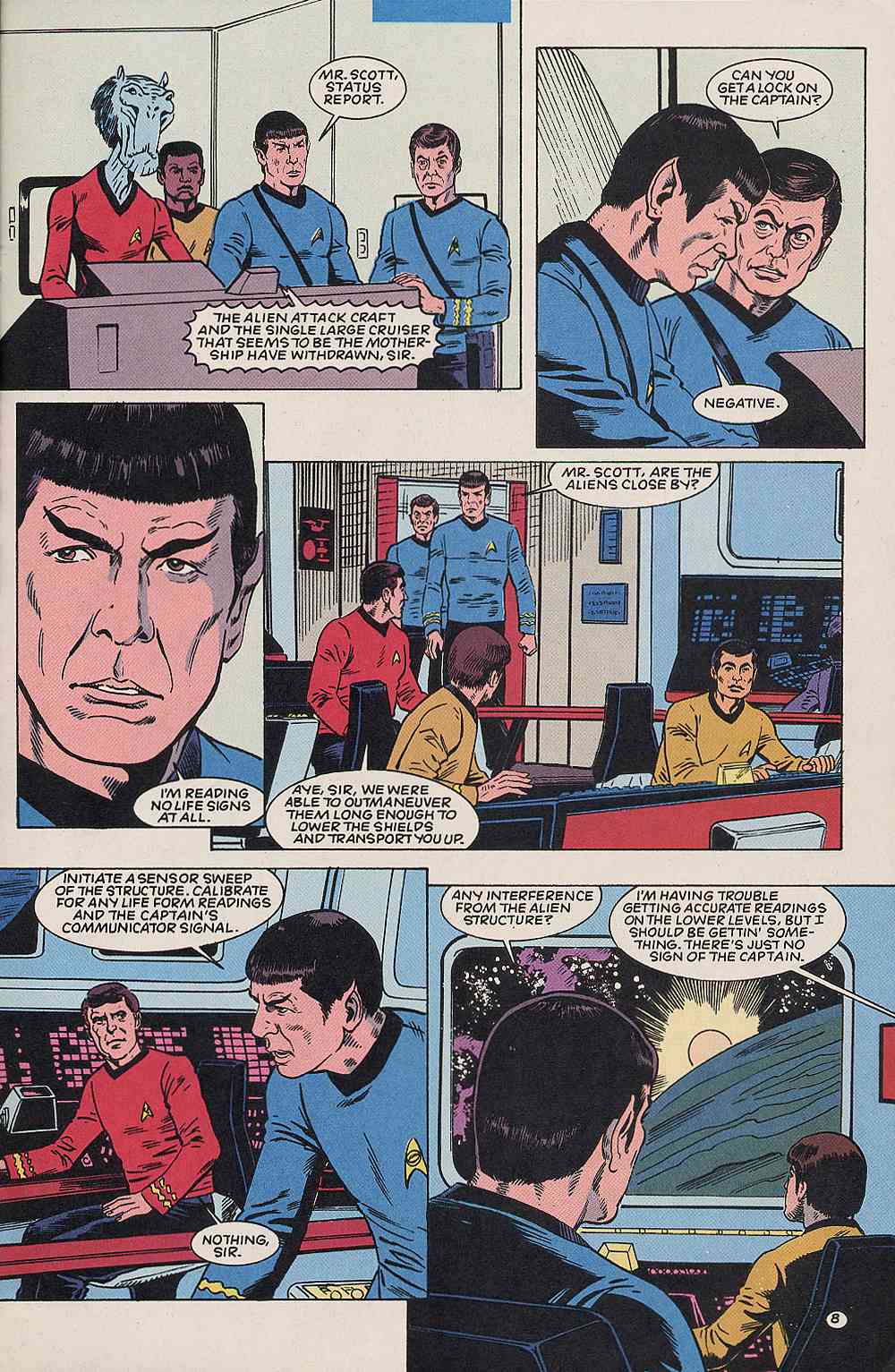 Read online Star Trek (1989) comic -  Issue #62 - 9