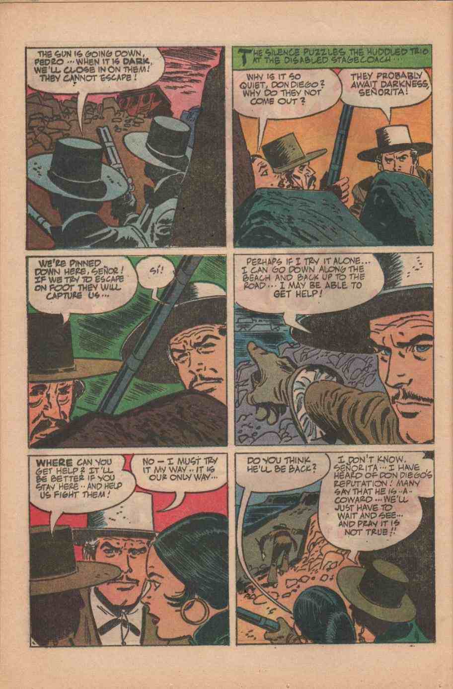 Read online Zorro (1966) comic -  Issue #7 - 24