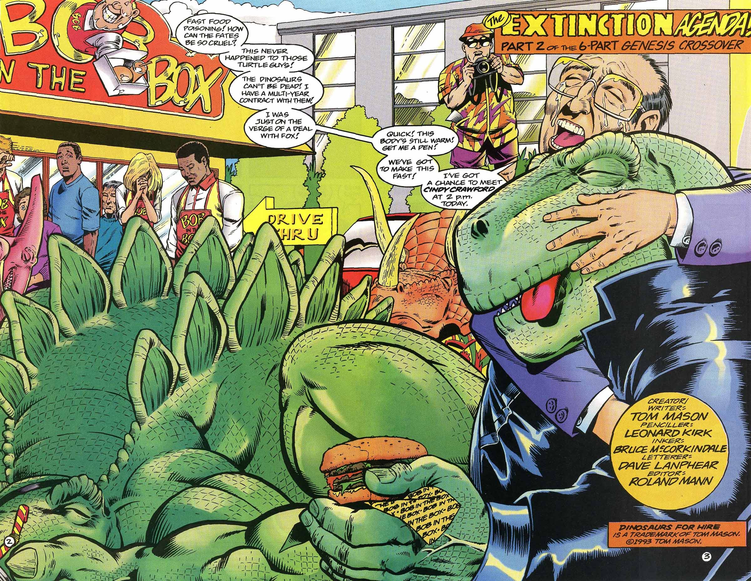 Read online Dinosaurs For Hire comic -  Issue #8 - 4