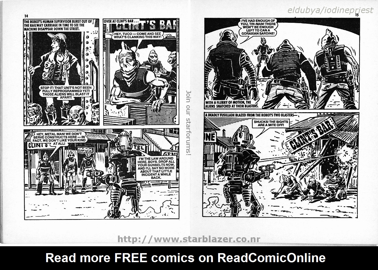 Read online Starblazer comic -  Issue #204 - 9
