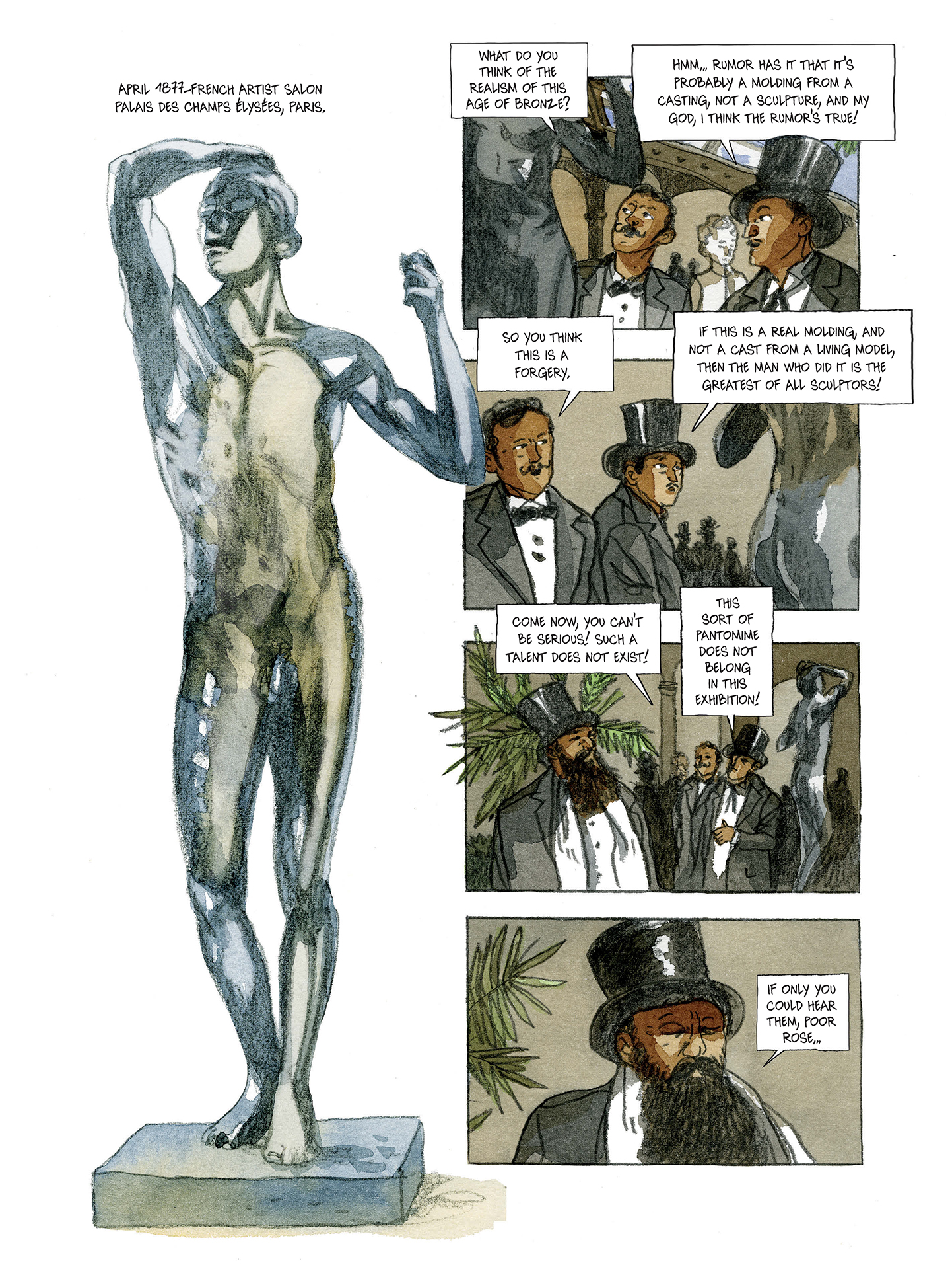 Read online Rodin: Fugit Amor, An Intimate Portrait comic -  Issue # TPB - 37