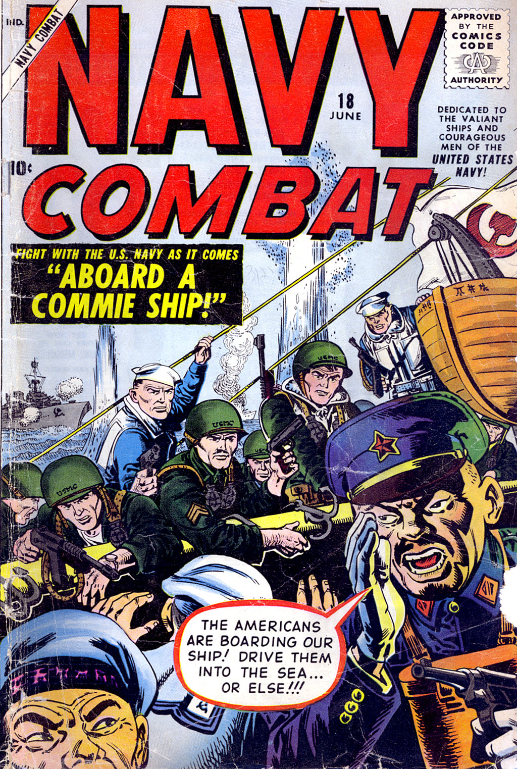 Read online Navy Combat comic -  Issue #18 - 1