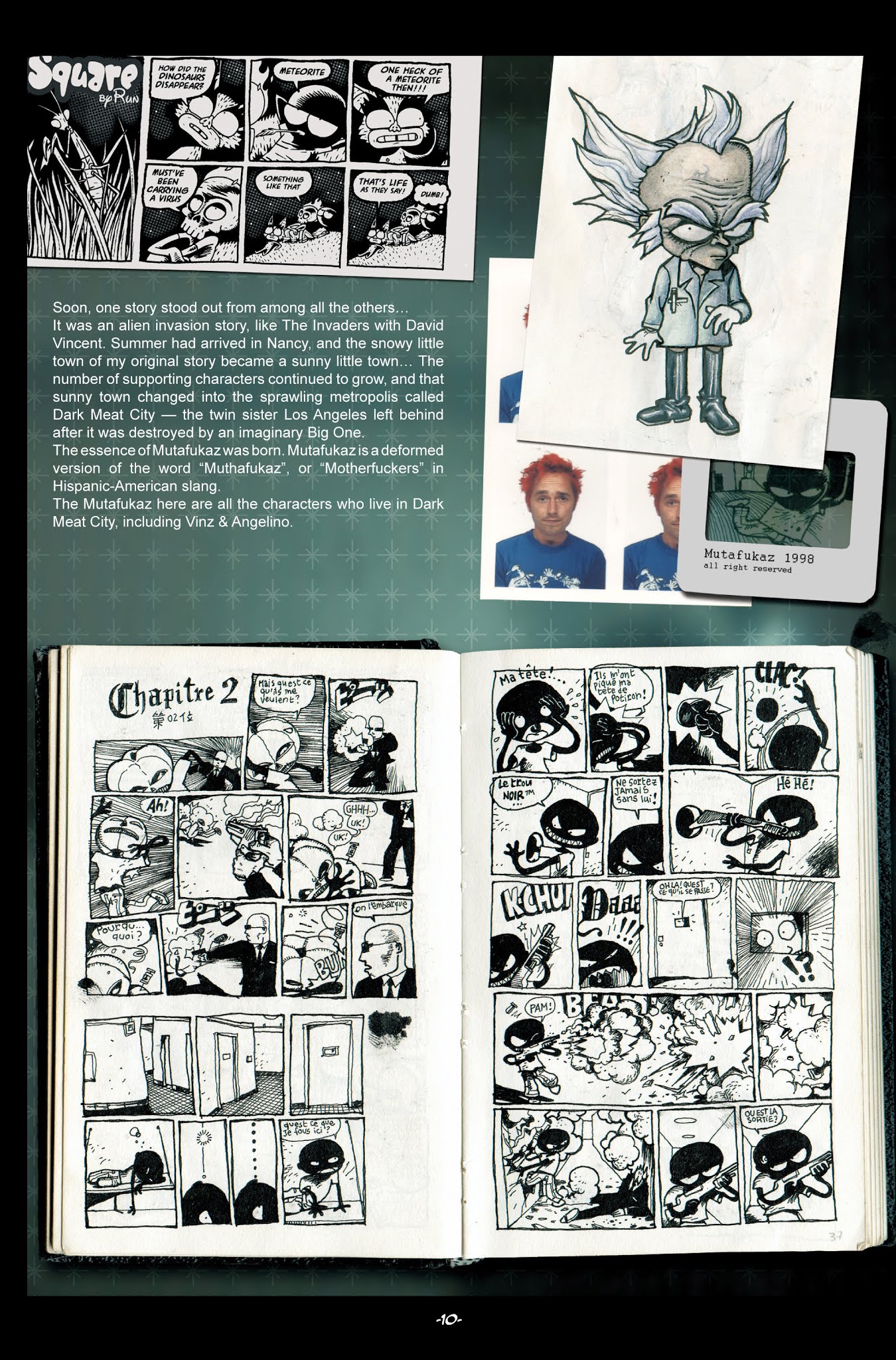 Read online Mutafukaz comic -  Issue # TPB - 10