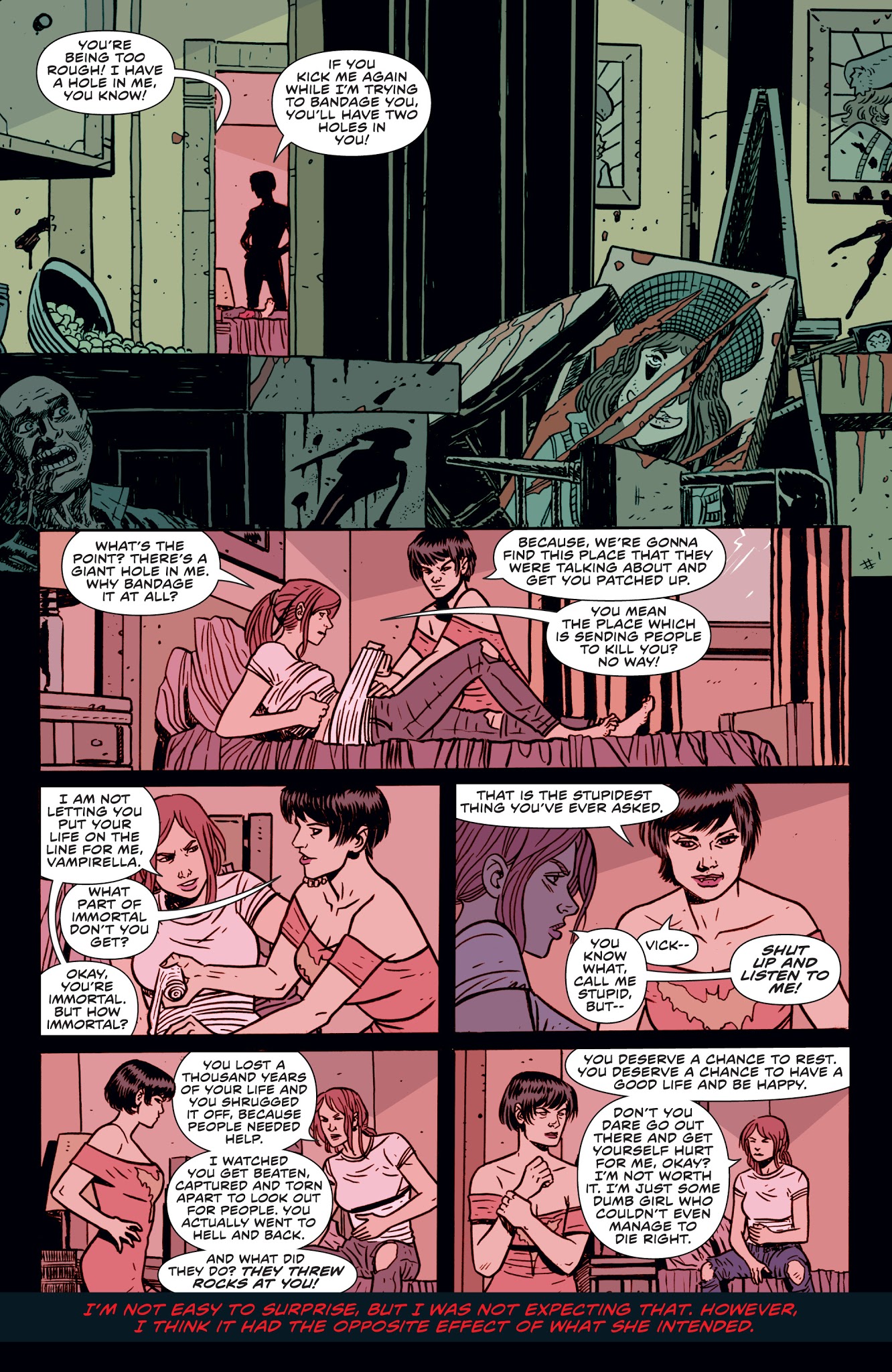 Read online Vampirella (2017) comic -  Issue #8 - 16