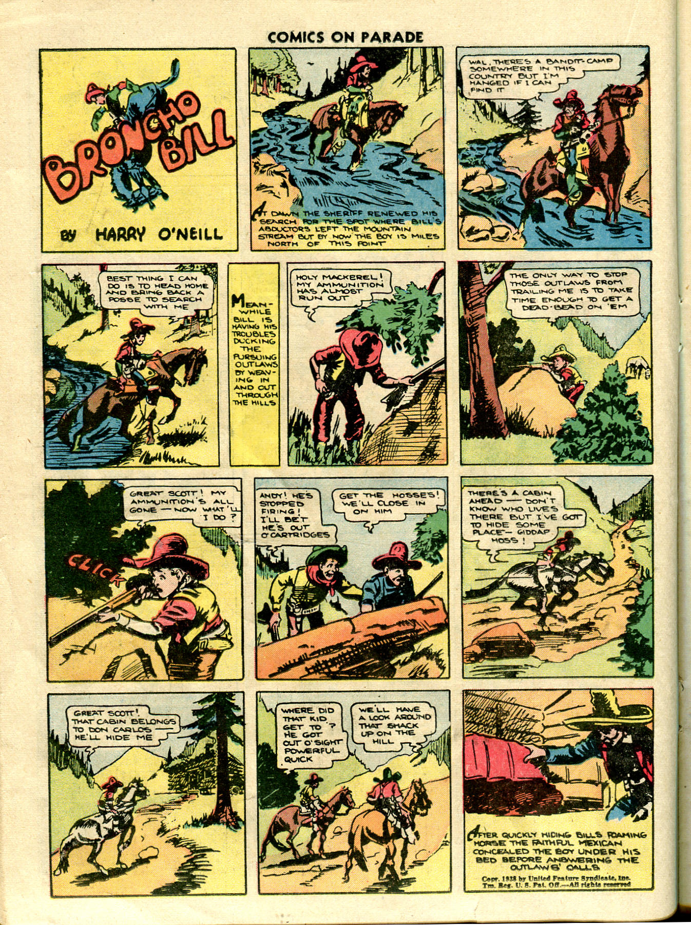 Read online Comics on Parade comic -  Issue #8 - 24