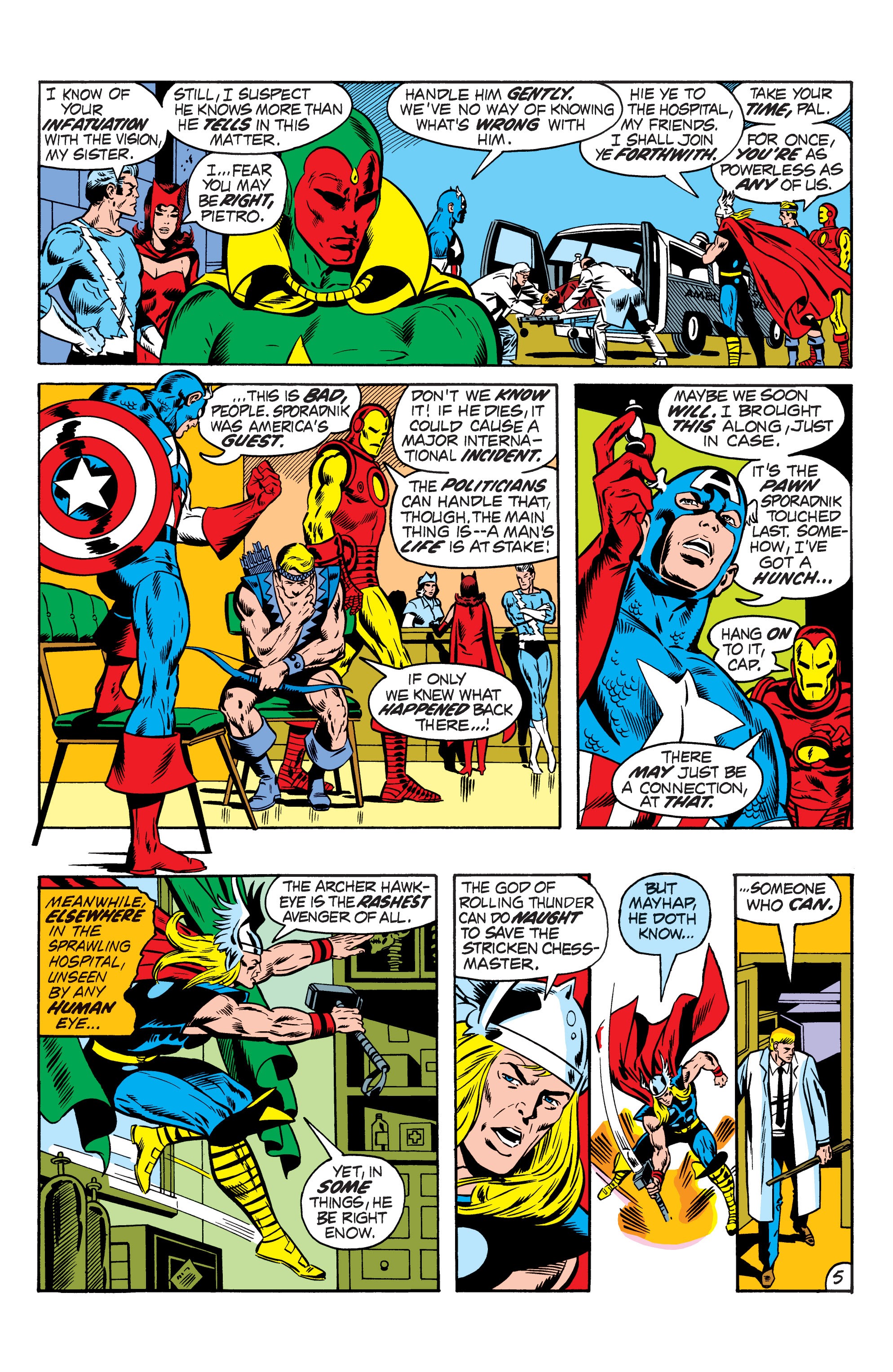 Read online The Avengers (1963) comic -  Issue #101 - 6
