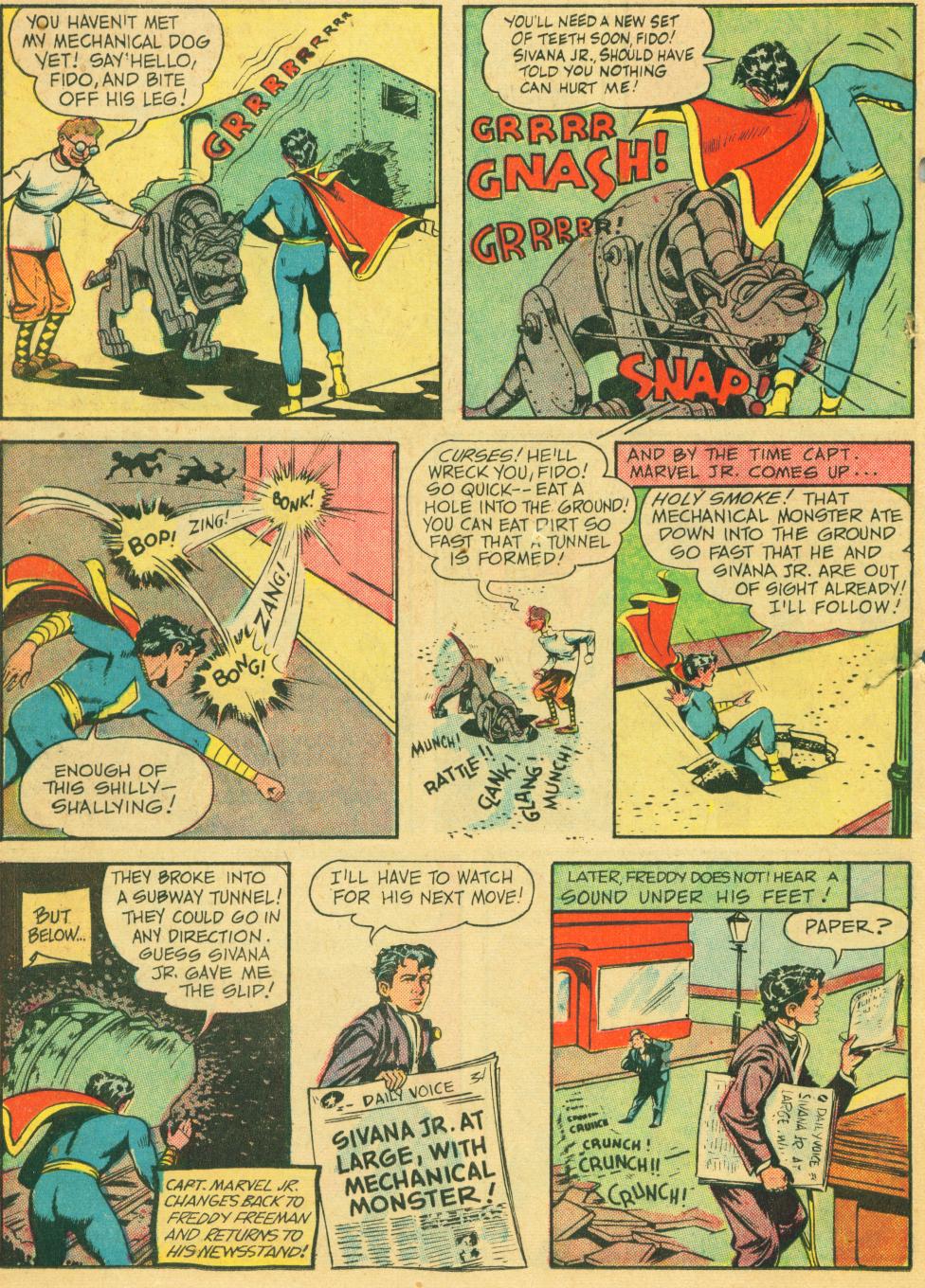 Read online Captain Marvel, Jr. comic -  Issue #42i - 19