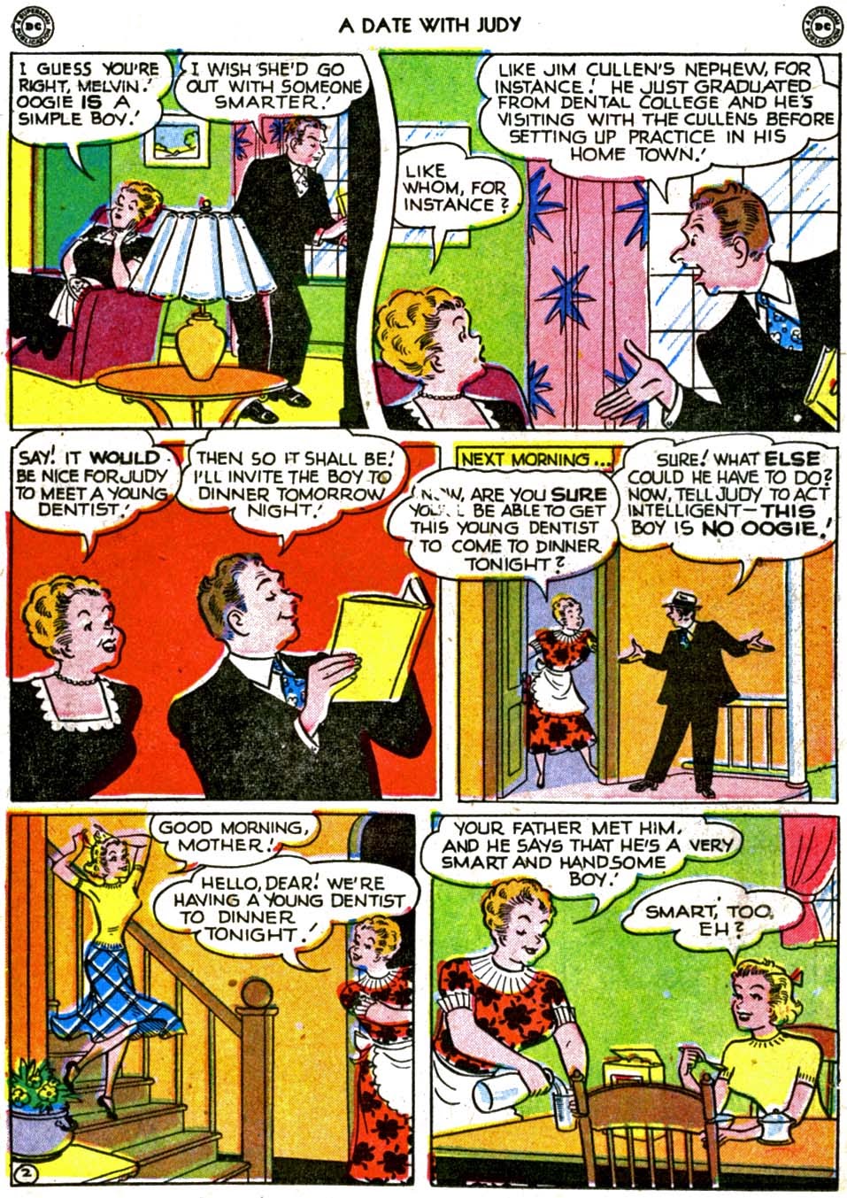 Read online A Date with Judy comic -  Issue #12 - 26