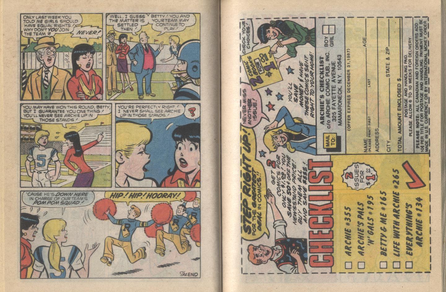 Read online Archie...Archie Andrews, Where Are You? Digest Magazine comic -  Issue #54 - 41