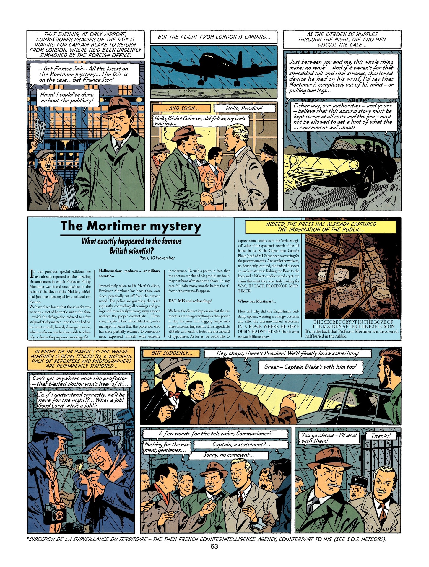 Read online Blake & Mortimer comic -  Issue #19 - 63