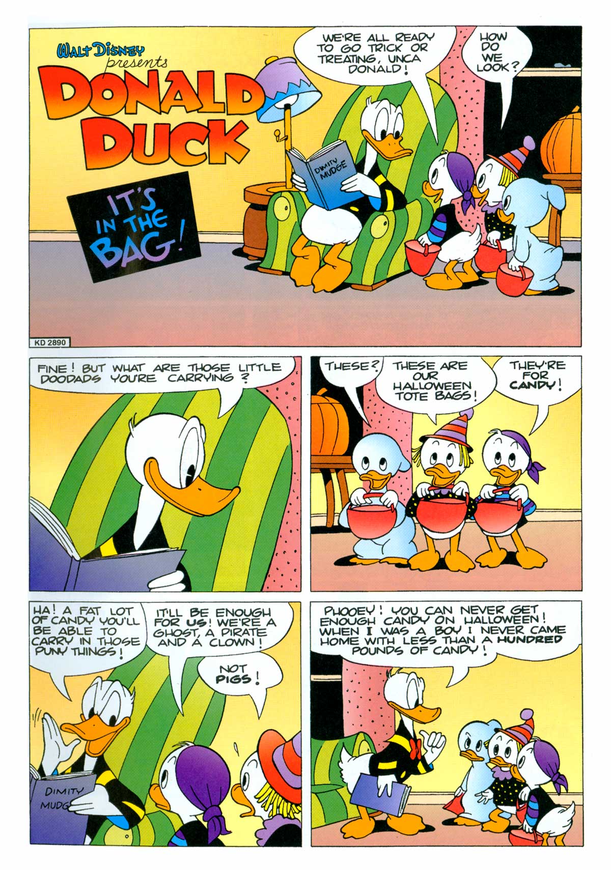 Read online Walt Disney's Comics and Stories comic -  Issue #649 - 3