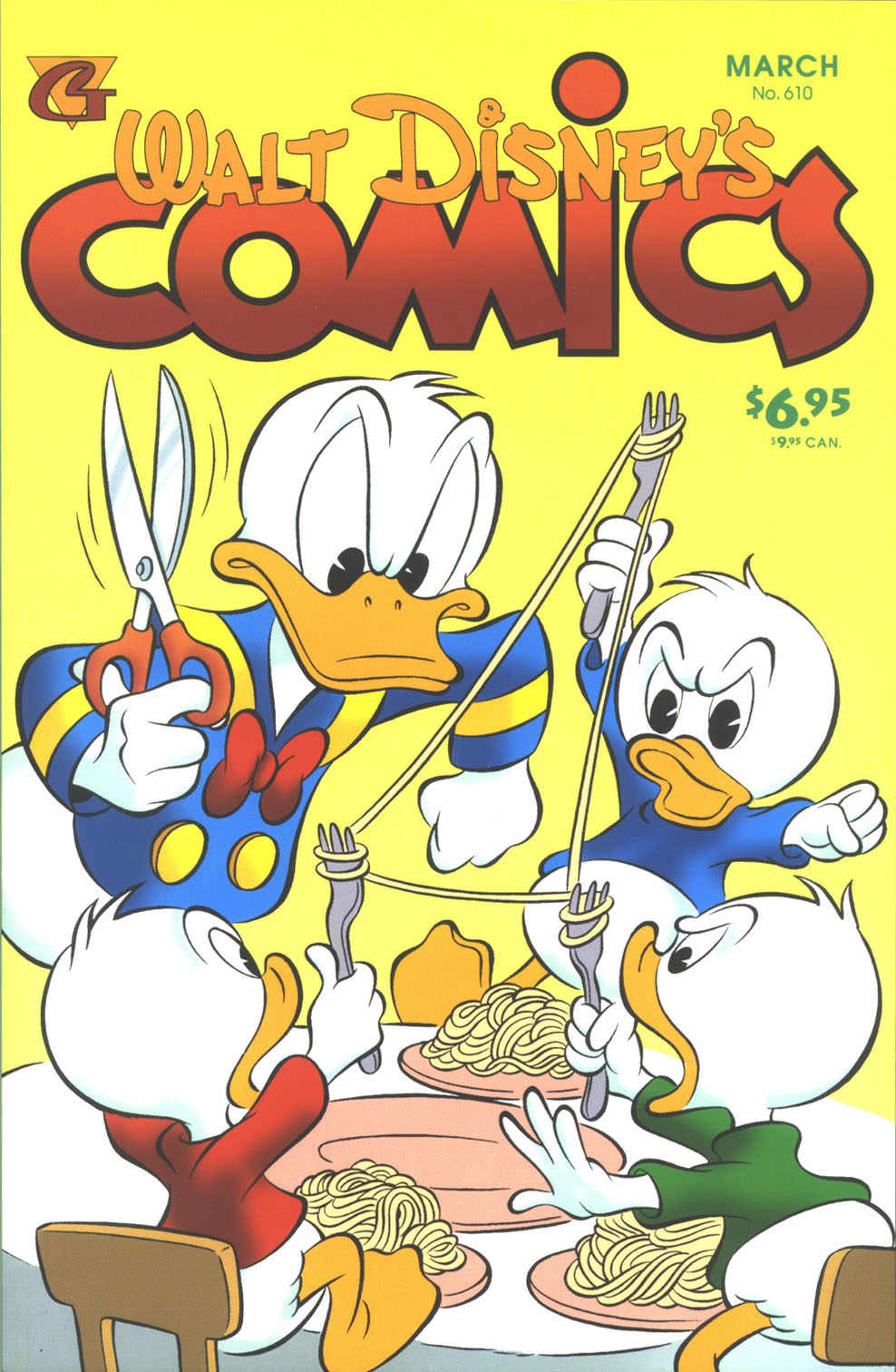 Read online Walt Disney's Comics and Stories comic -  Issue #610 - 1
