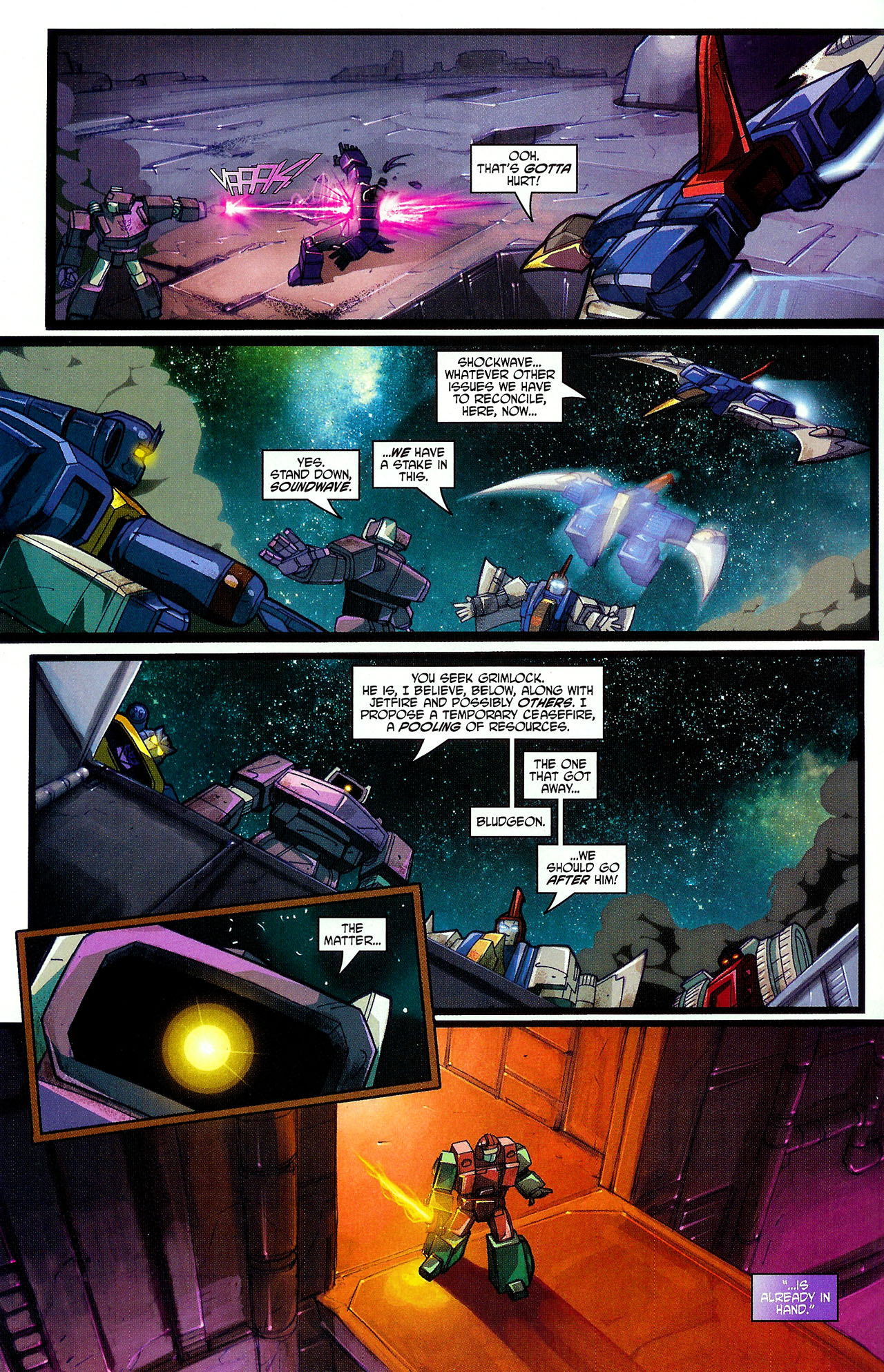 Read online Transformers War Within: "The Dark Ages" comic -  Issue #6 - 12