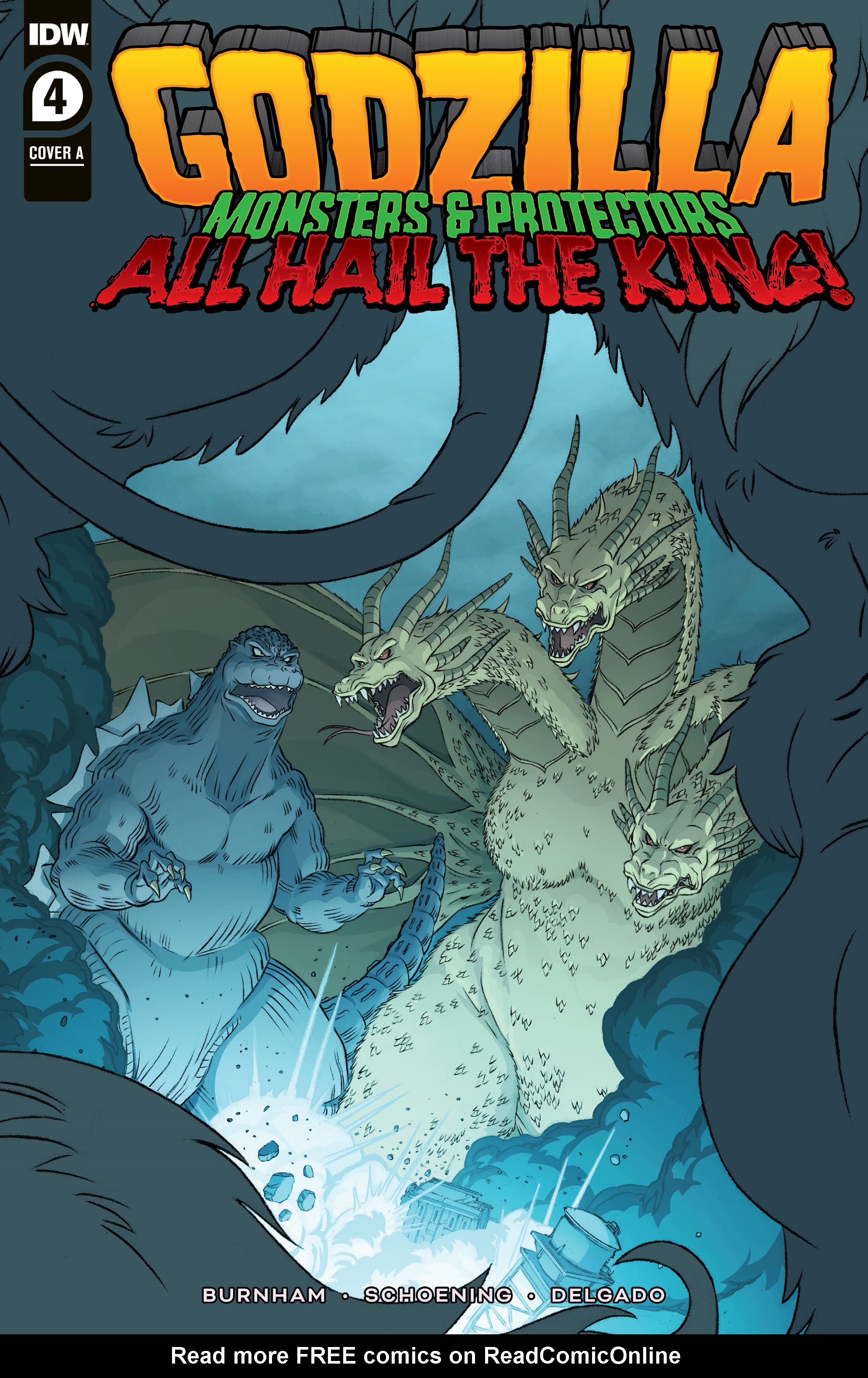 Read online Godzilla: Monsters & Protectors - All Hail the King! comic -  Issue #4 - 1