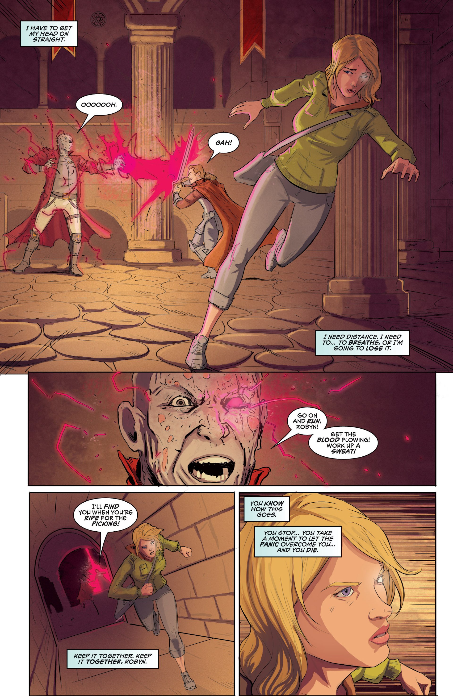 Read online Grimm Fairy Tales presents Robyn Hood: Wanted comic -  Issue #5 - 8