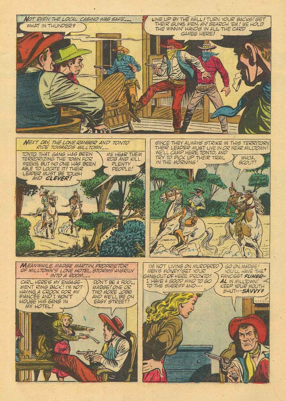 Read online The Lone Ranger (1948) comic -  Issue #52 - 4