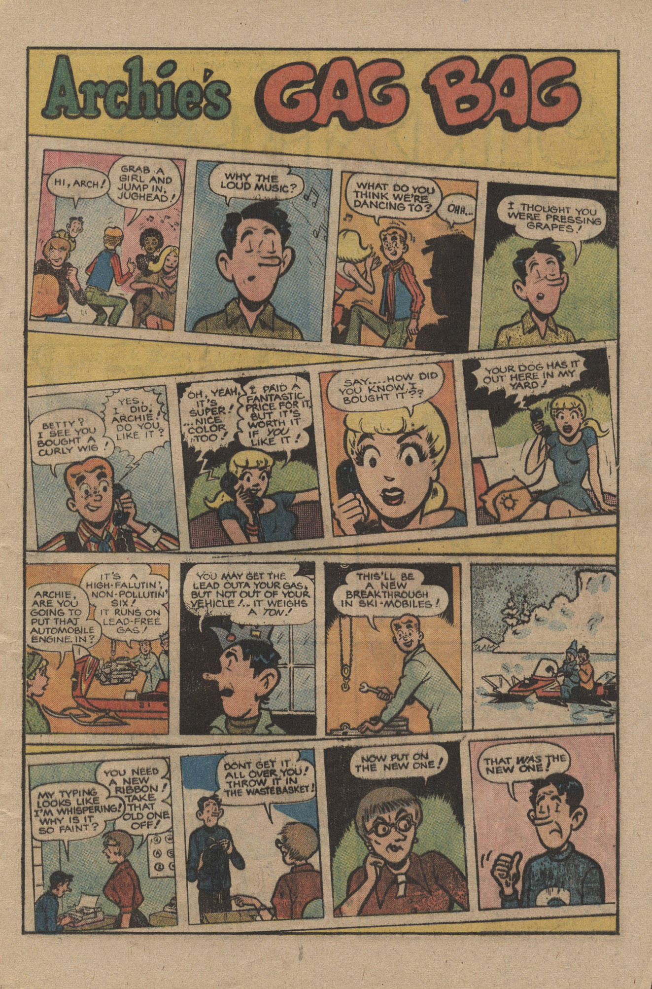 Read online Archie's Joke Book Magazine comic -  Issue #193 - 17