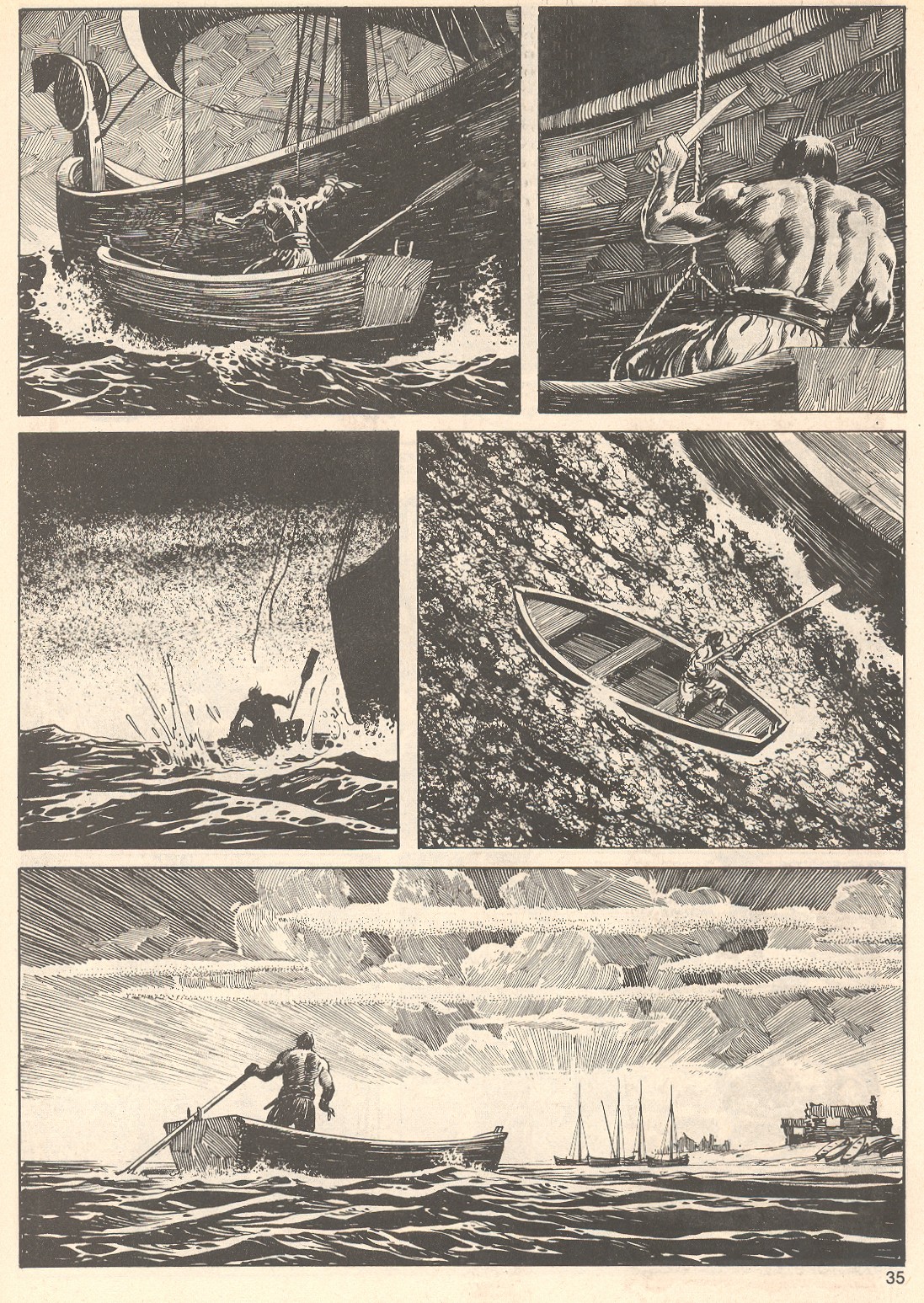The Savage Sword Of Conan issue 75 - Page 35