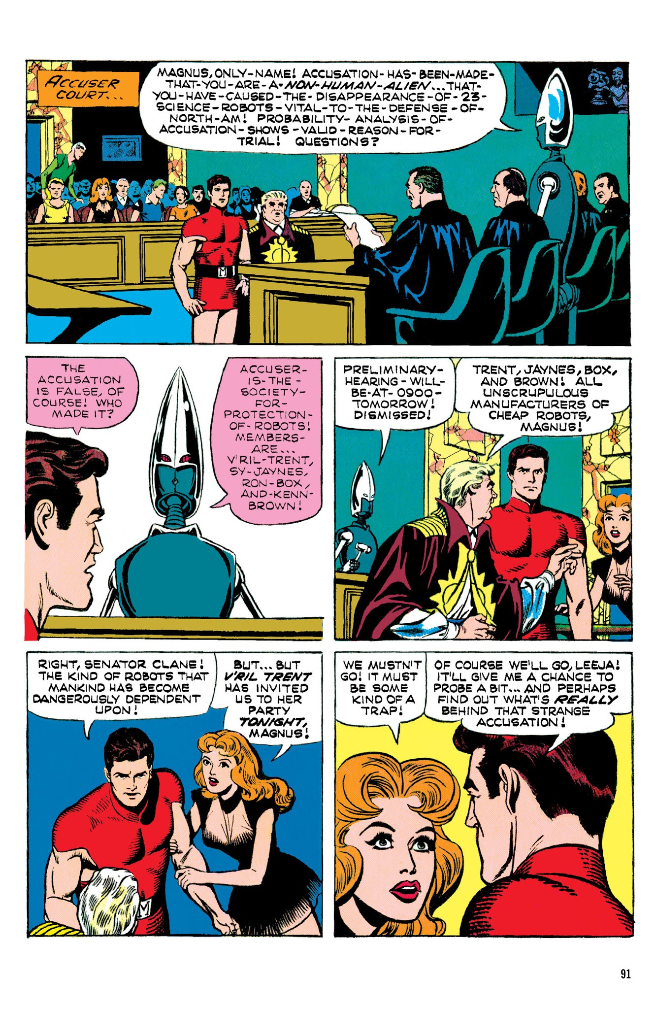 Read online Magnus, Robot Fighter Archives comic -  Issue # TPB 3 (Part 1) - 91