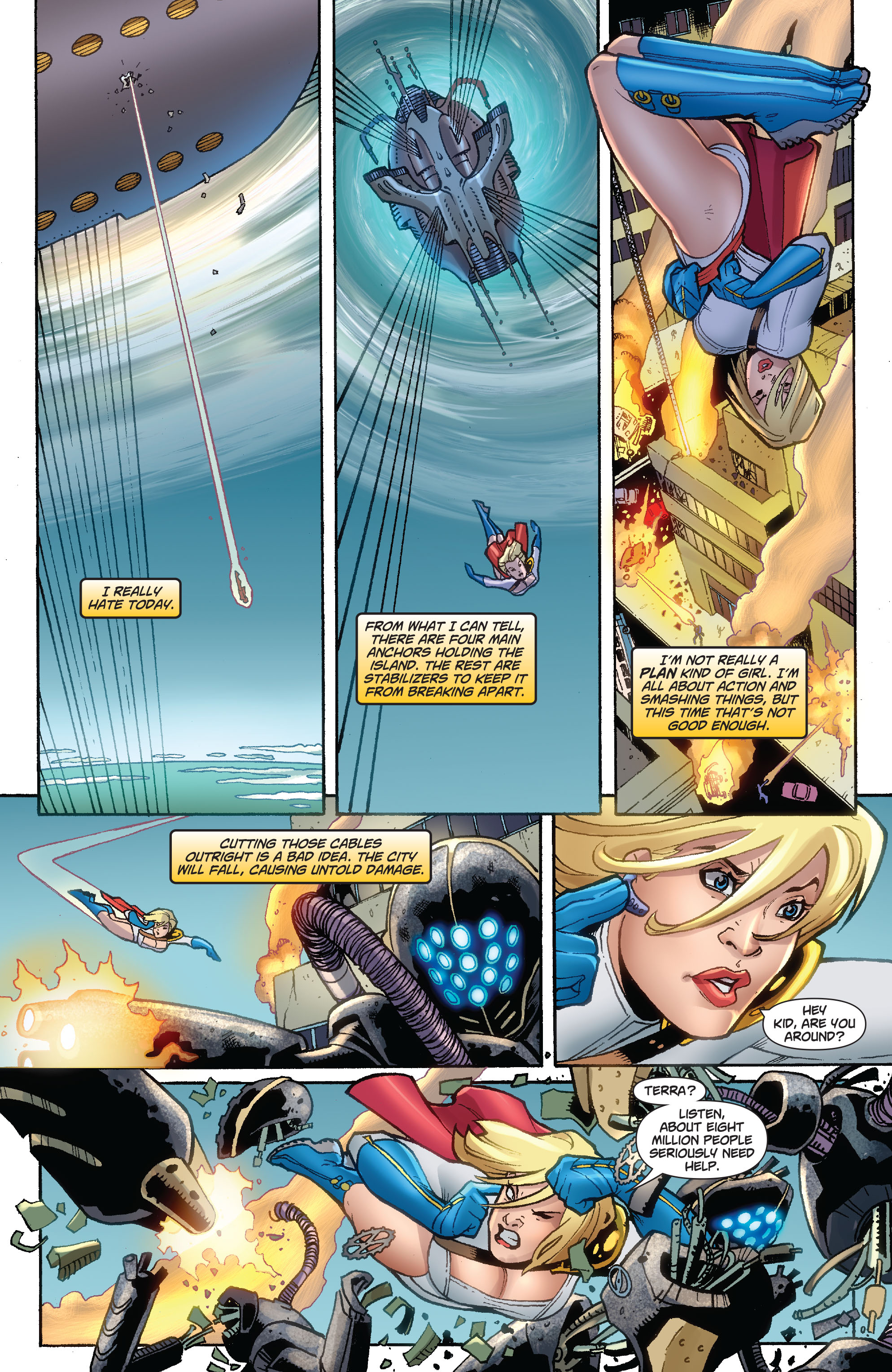 Read online Power Girl (2009) comic -  Issue #3 - 11
