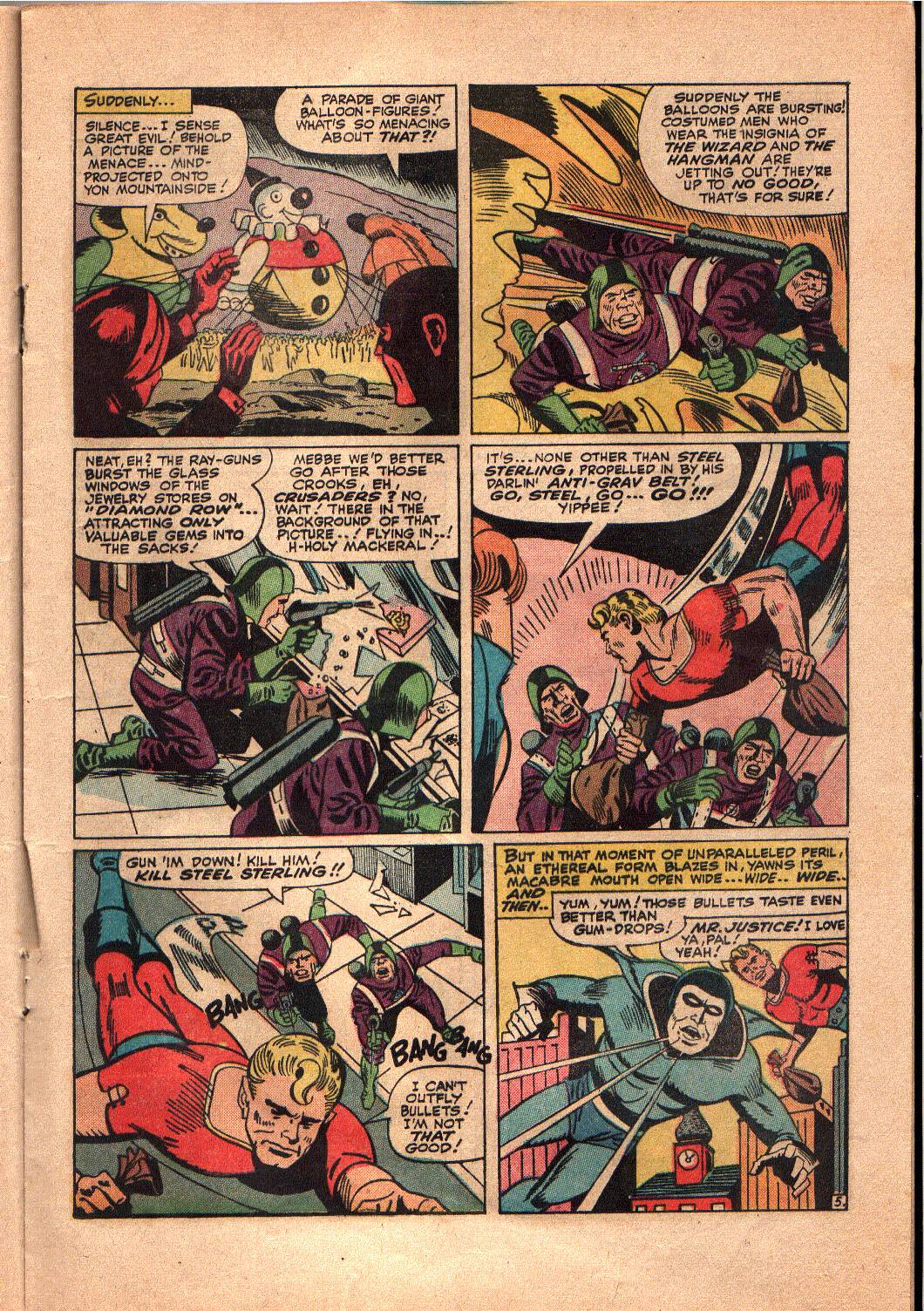 Read online The Mighty Crusaders (1965) comic -  Issue #4 - 14