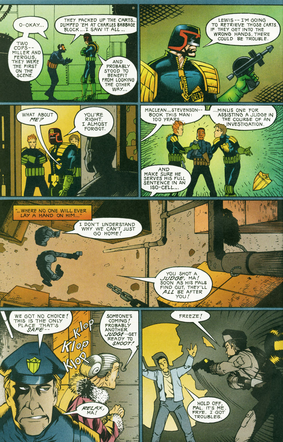 Read online Judge Dredd (1994) comic -  Issue #1 - 21