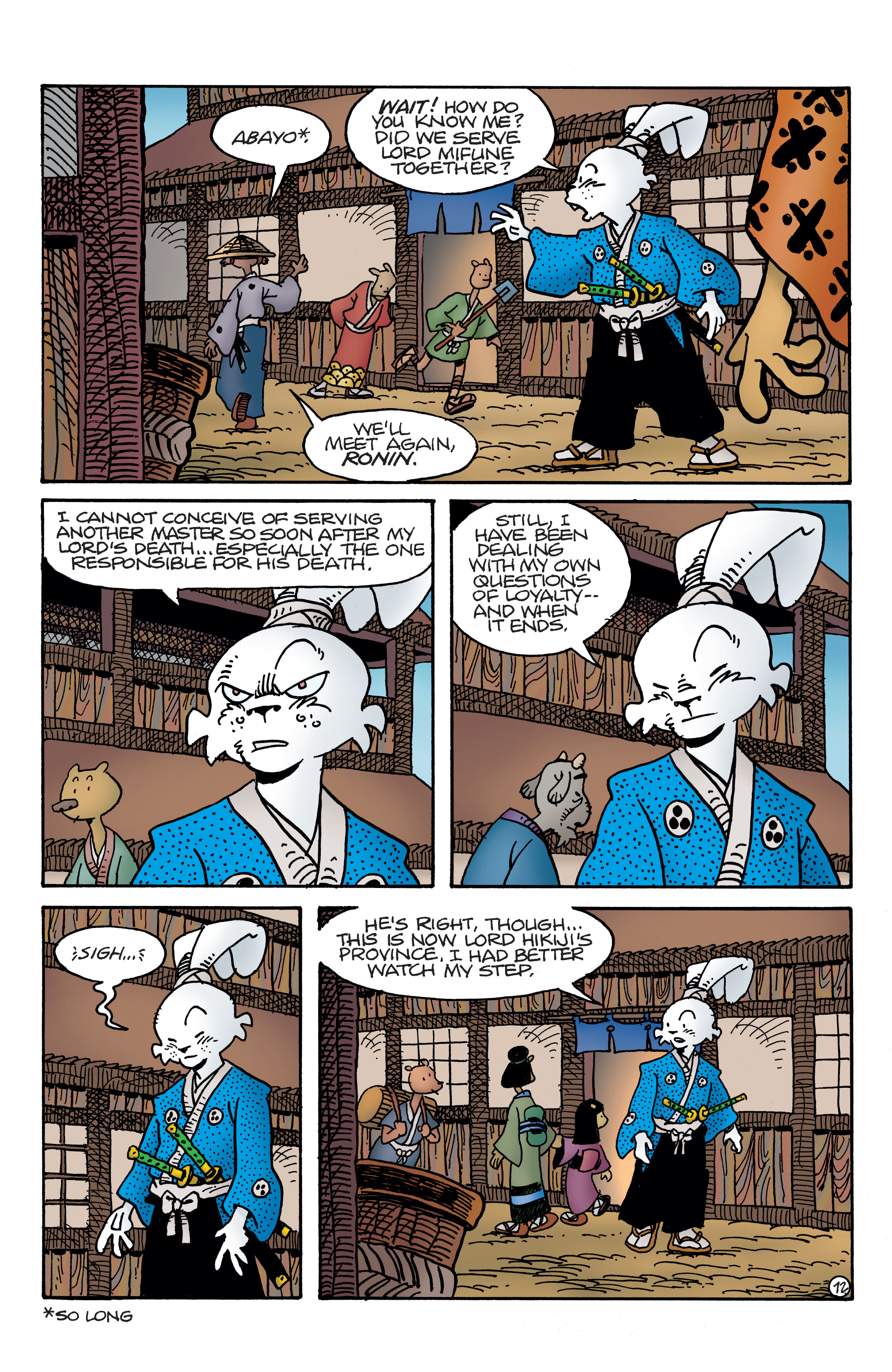 Read online Usagi Yojimbo (2019) comic -  Issue #8 - 14