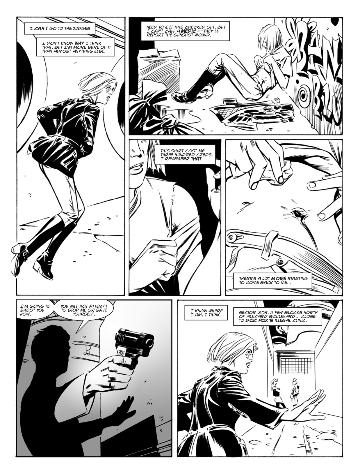 Read online Judge Dredd Megazine (Vol. 5) comic -  Issue #355 - 44