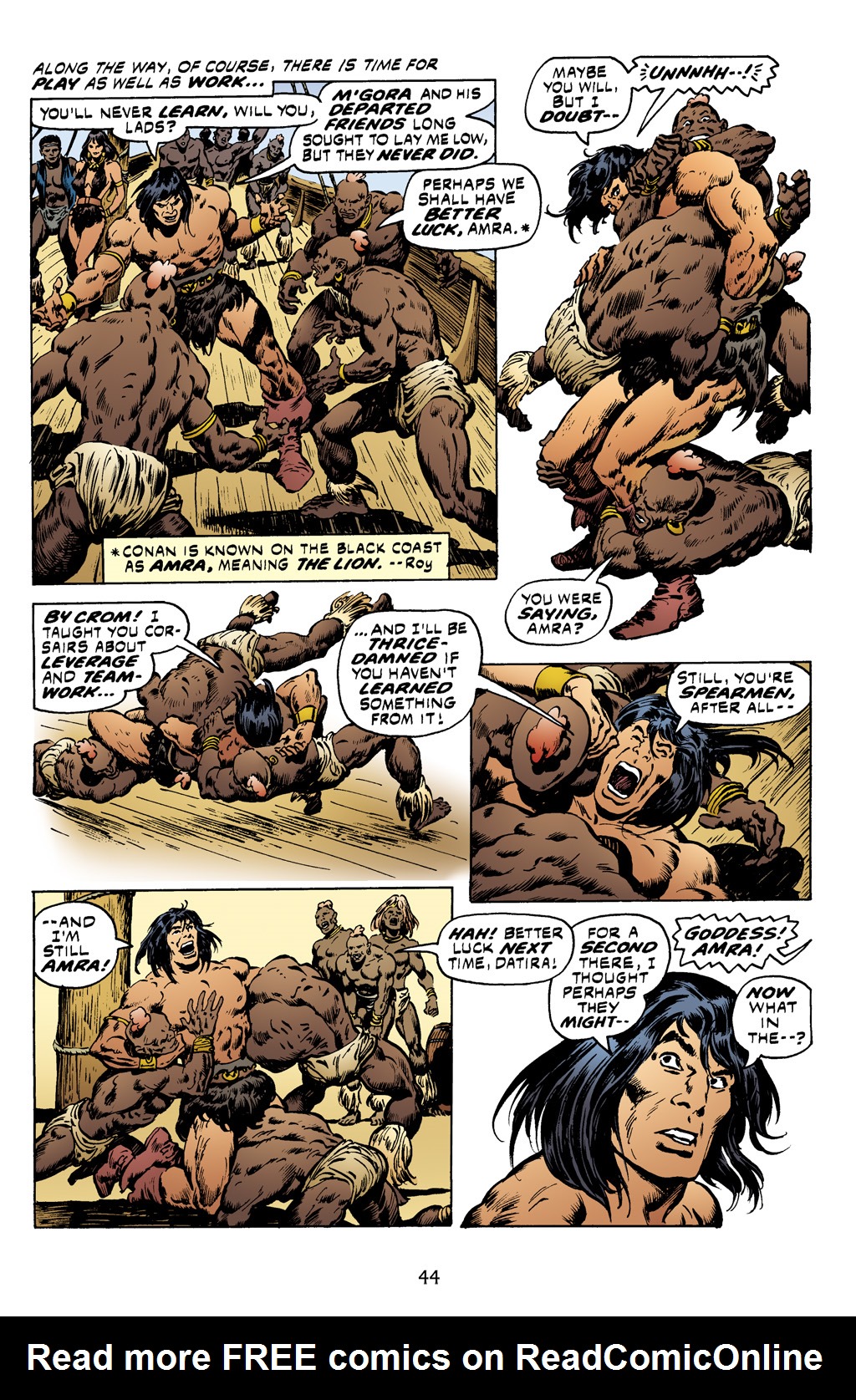 Read online The Chronicles of Conan comic -  Issue # TPB 12 (Part 1) - 45
