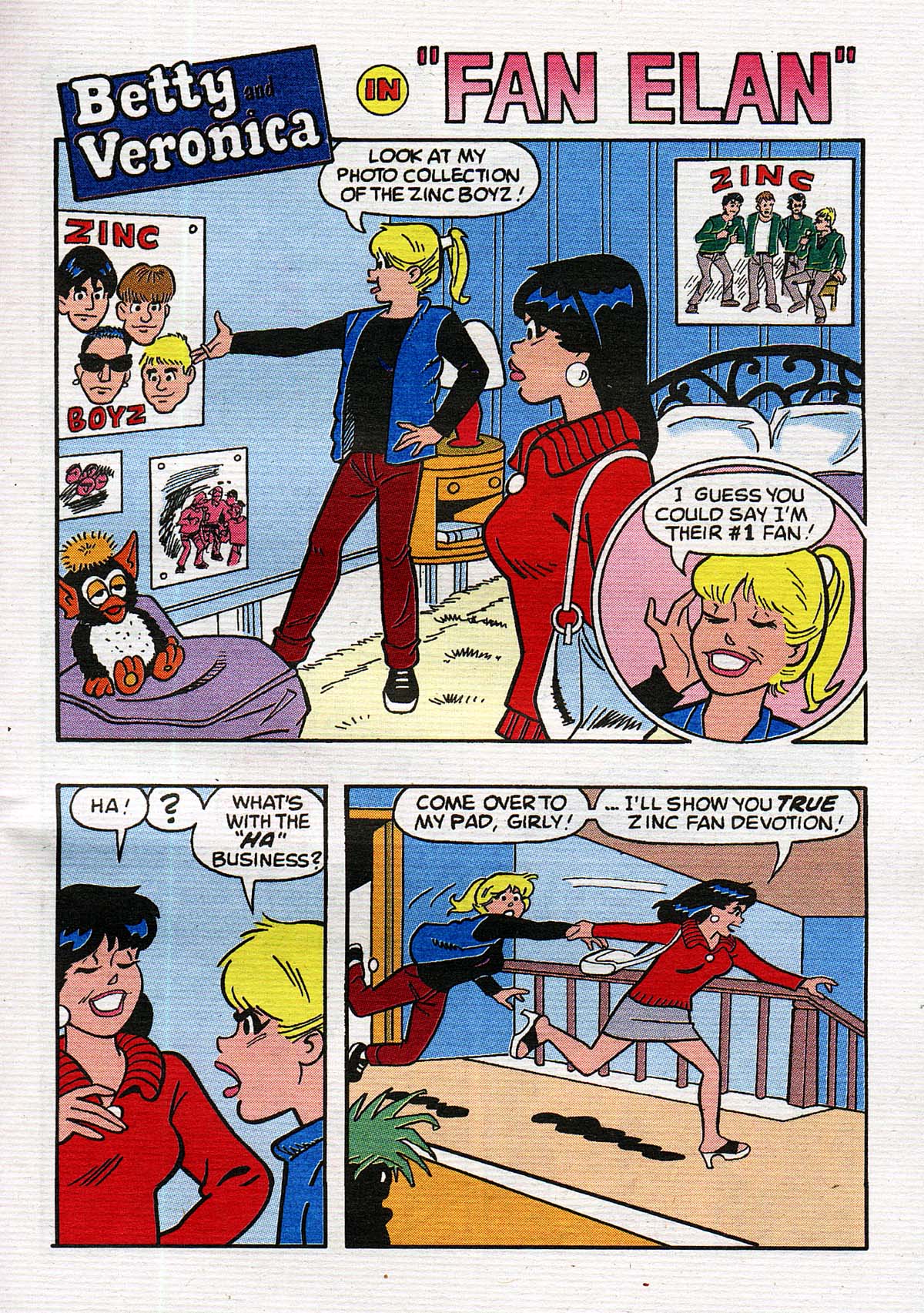 Read online Betty and Veronica Digest Magazine comic -  Issue #151 - 60