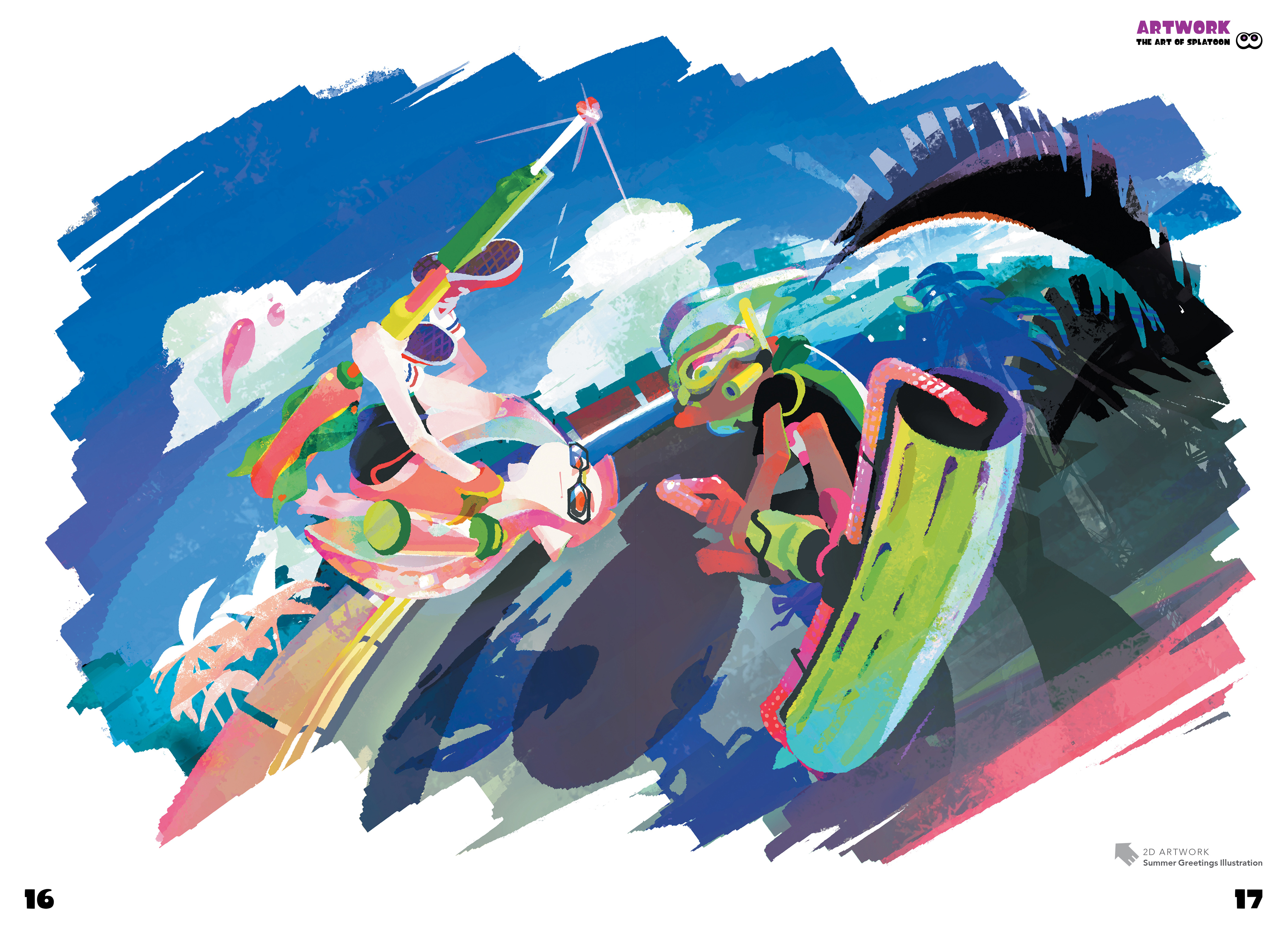 Read online The Art of Splatoon comic -  Issue # TPB (Part 1) - 13