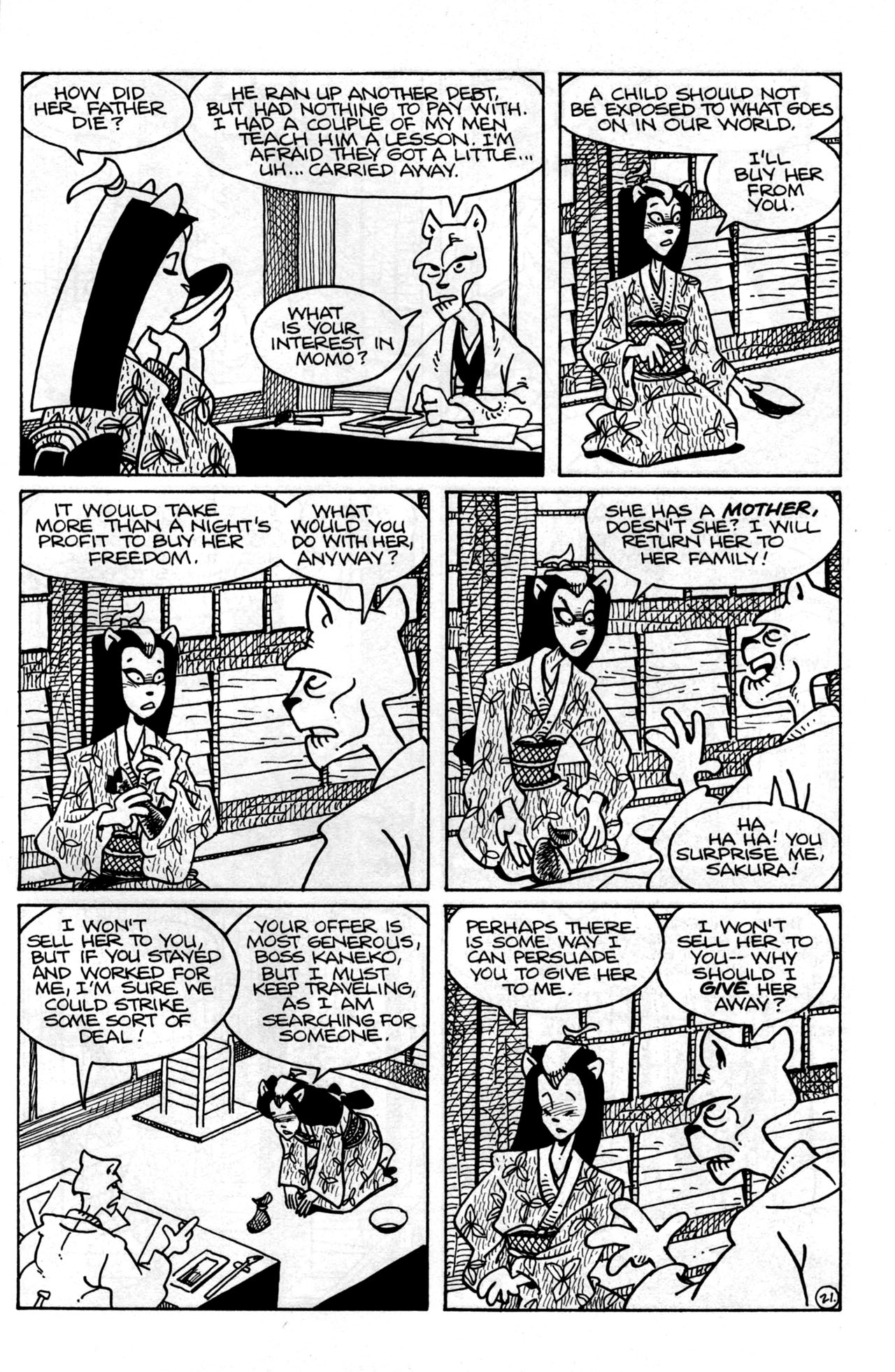 Read online Usagi Yojimbo (1996) comic -  Issue #111 - 23