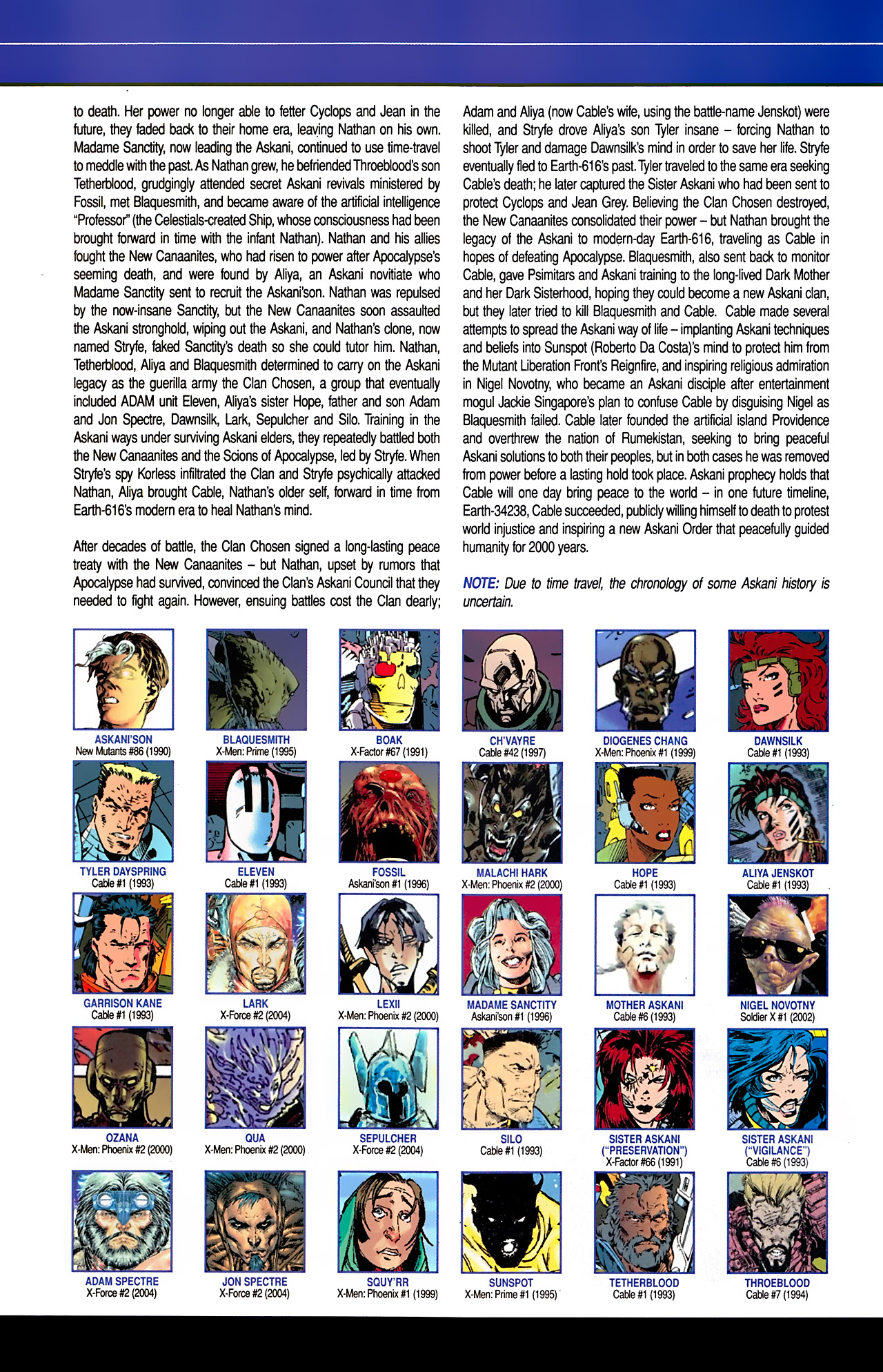 X-Men: Phoenix Force Handbook Full #1 - English 4
