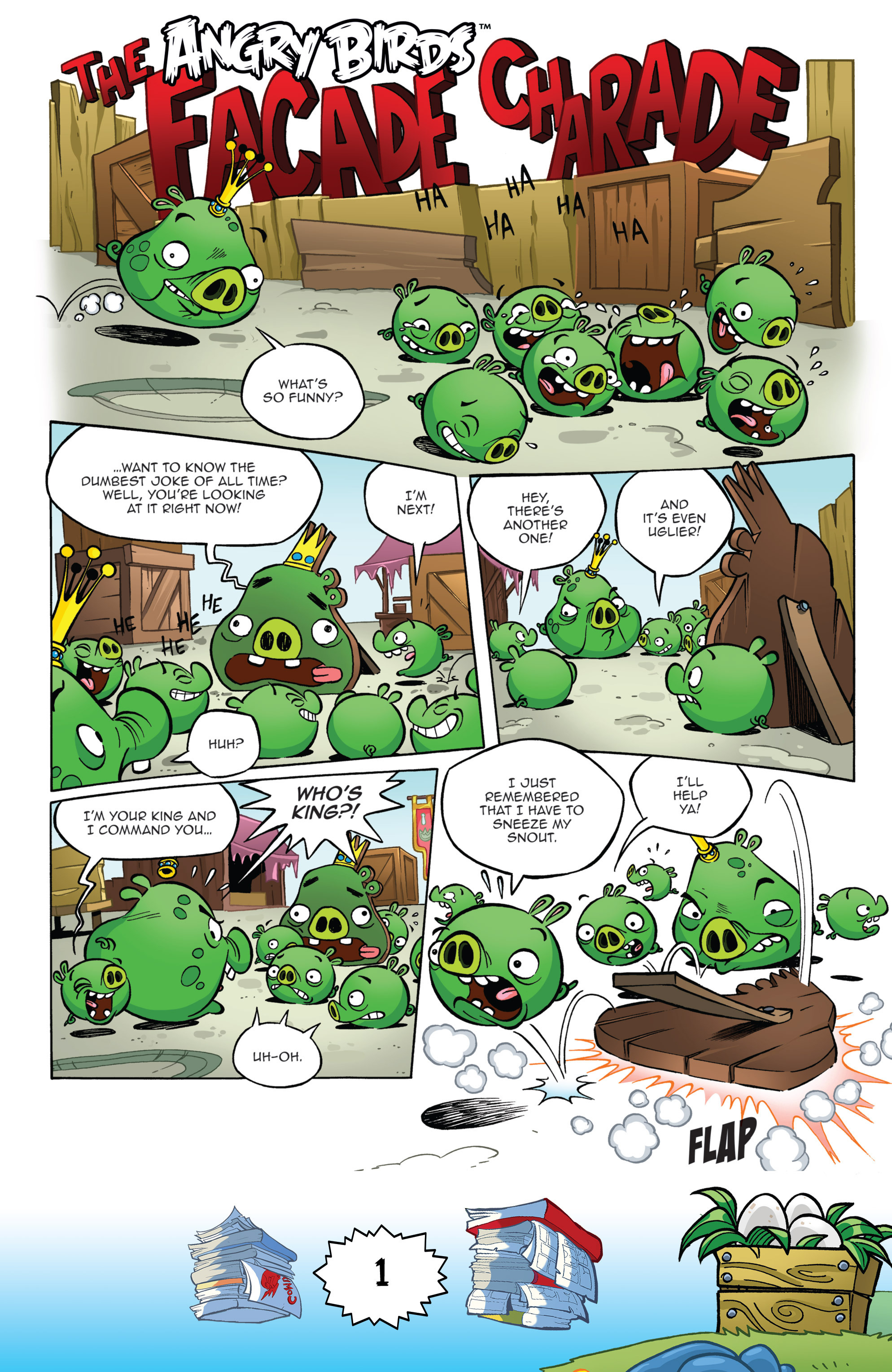 Read online Angry Birds Comics (2016) comic -  Issue #6 - 3